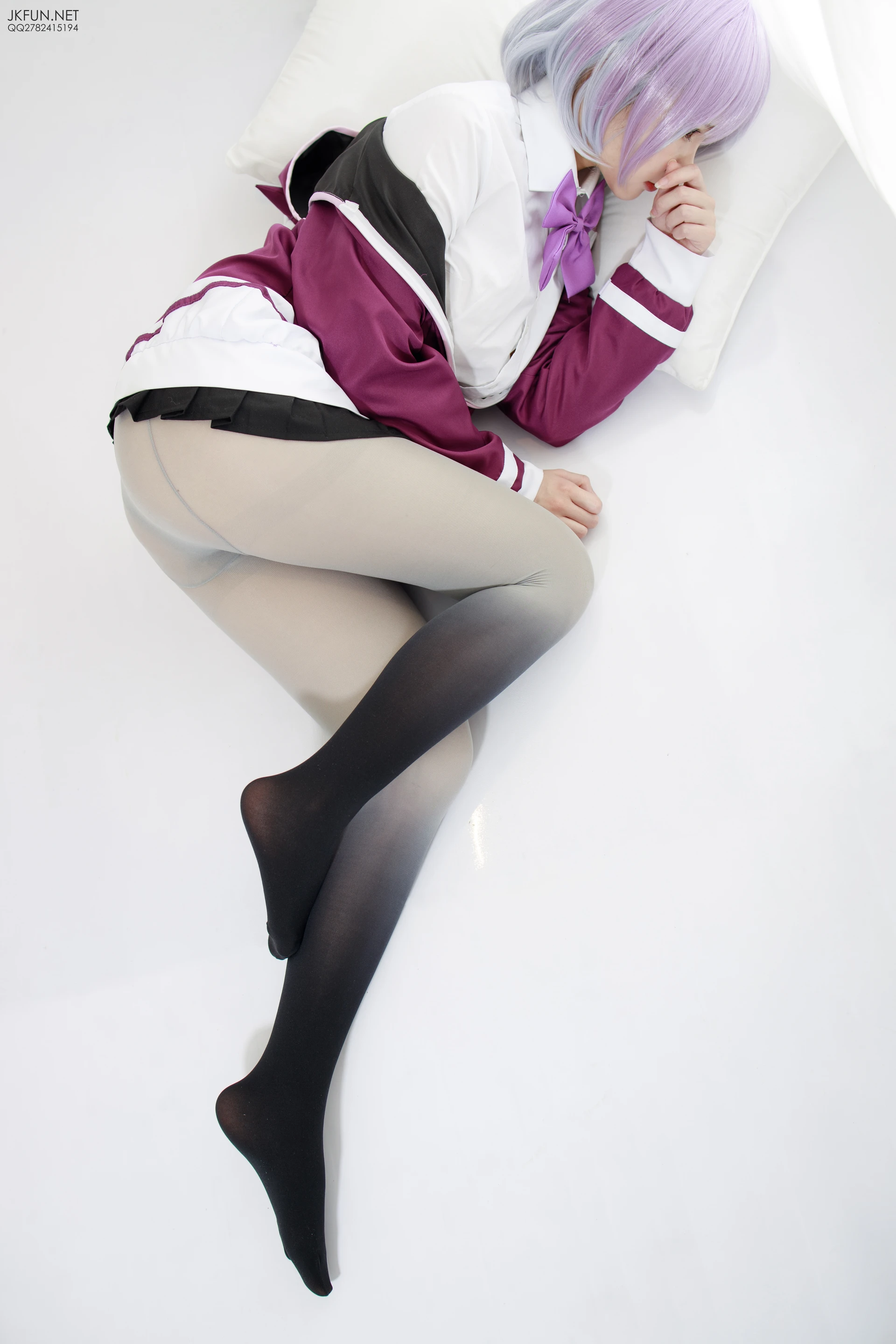 JKFUN-004 [123P1V-3.74G]COS, JKFUN, 制服, 可爱, 森萝财团, 美腿, 美足