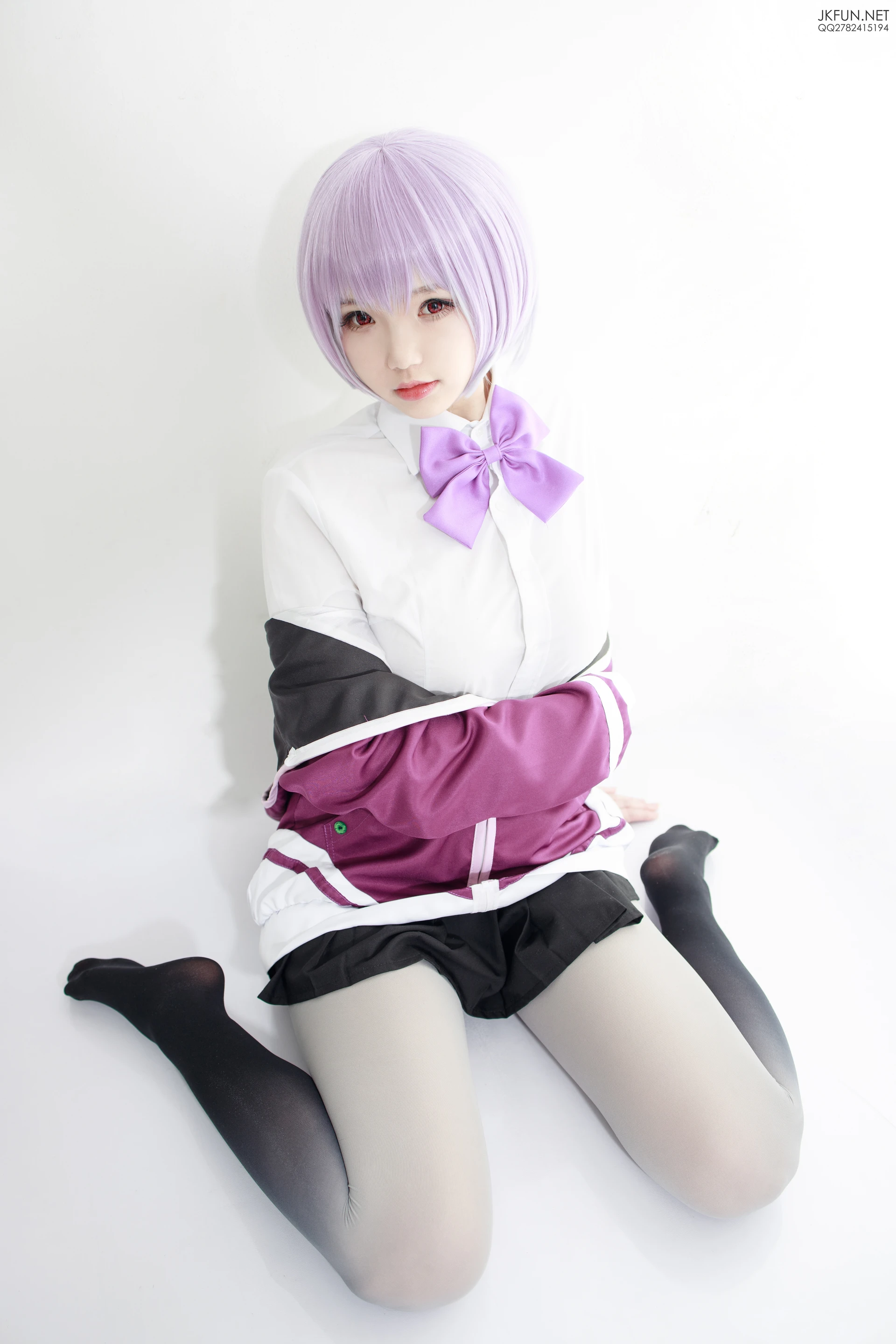 JKFUN-004 [123P1V-3.74G]COS, JKFUN, 制服, 可爱, 森萝财团, 美腿, 美足