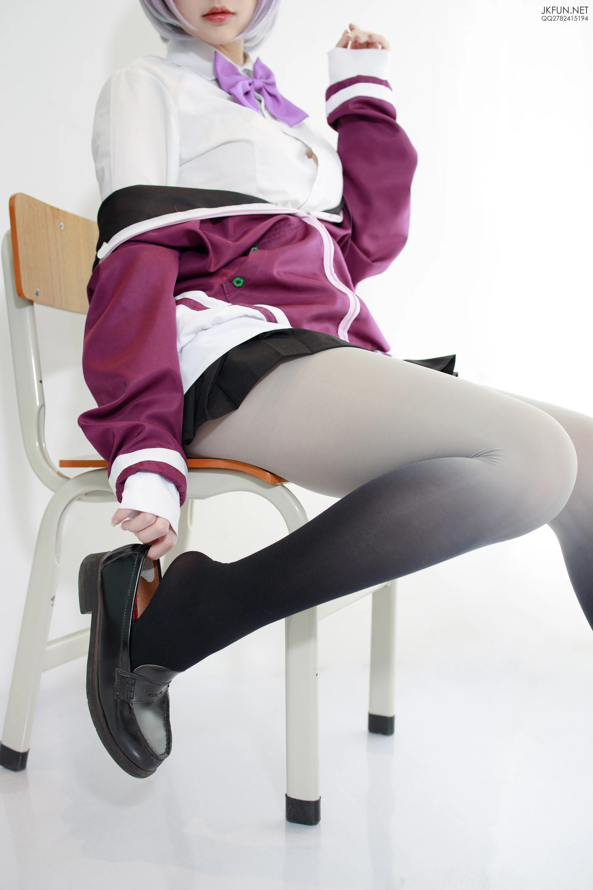 JKFUN-004 [123P1V-3.74G]COS, JKFUN, 制服, 可爱, 森萝财团, 美腿, 美足