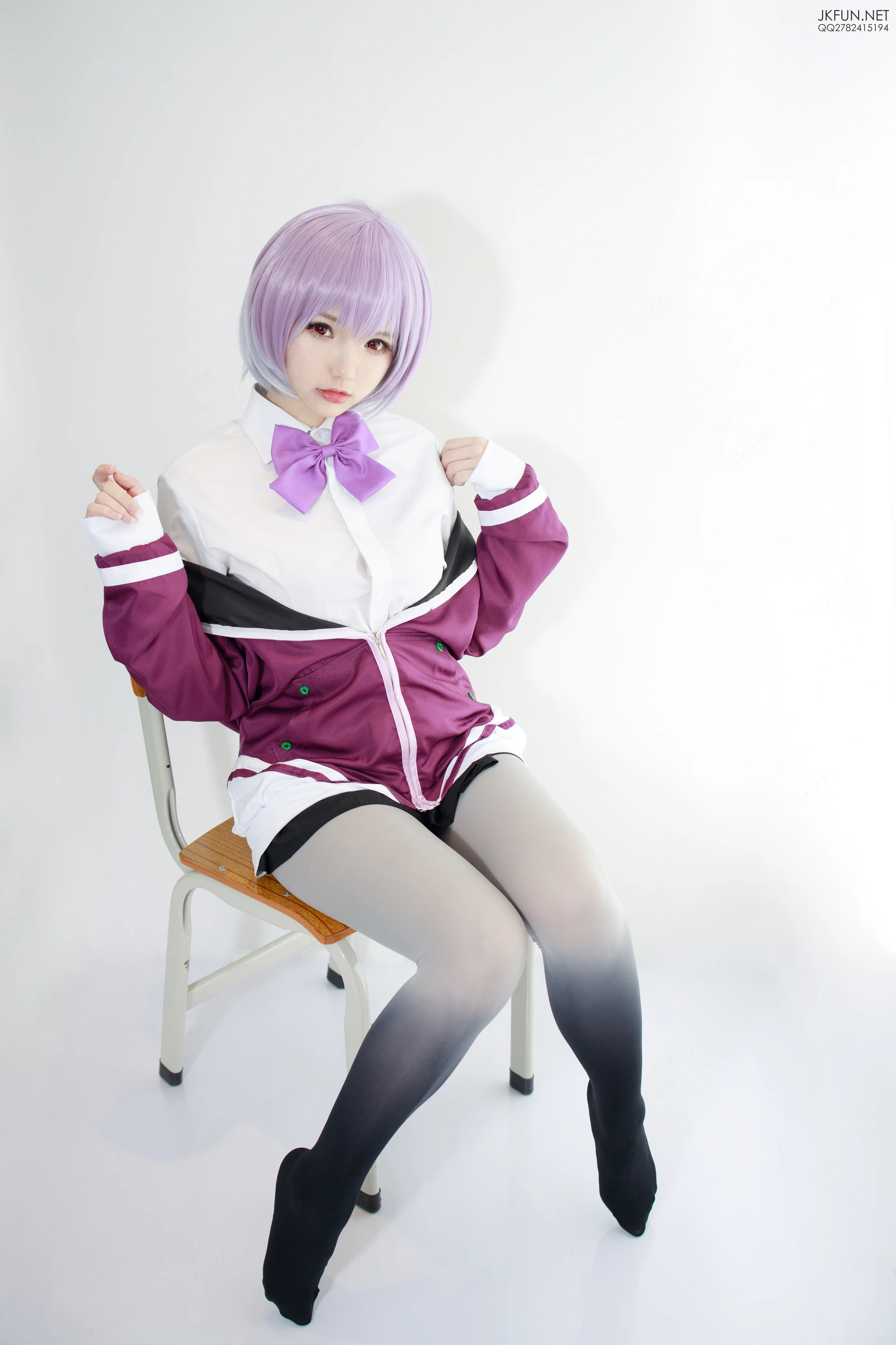 JKFUN-004 [123P1V-3.74G]COS, JKFUN, 制服, 可爱, 森萝财团, 美腿, 美足