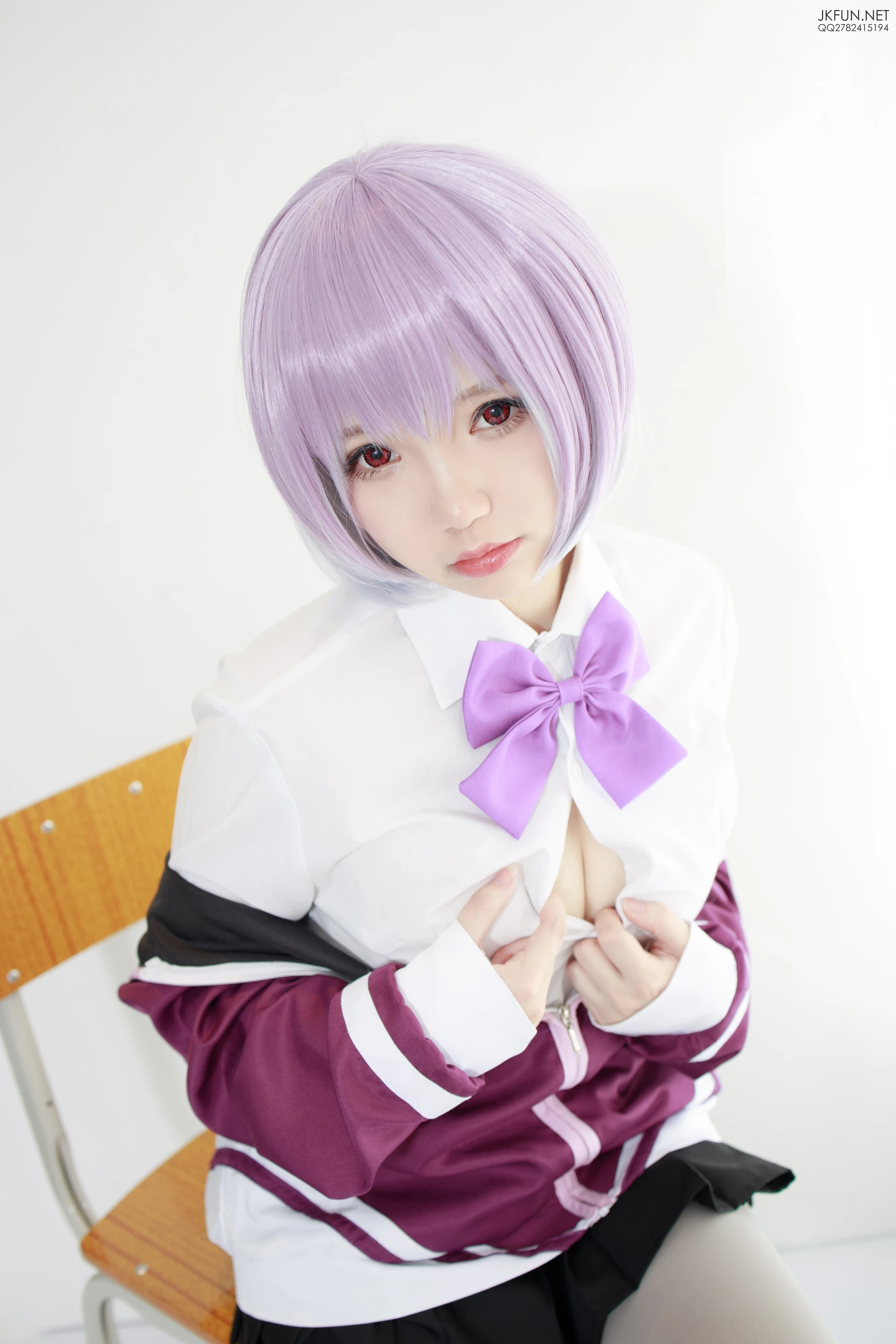 JKFUN-004 [123P1V-3.74G]COS, JKFUN, 制服, 可爱, 森萝财团, 美腿, 美足