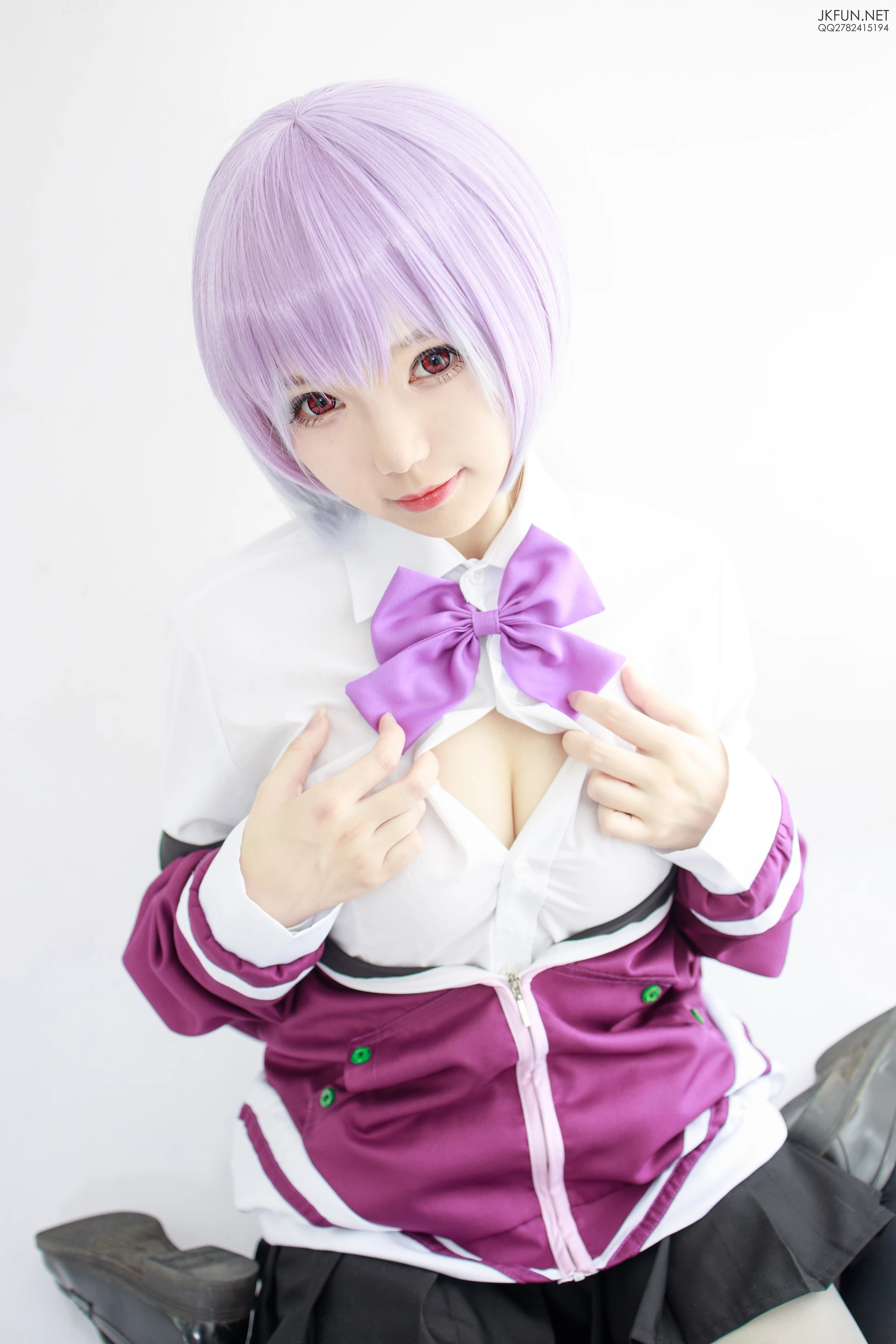 JKFUN-004 [123P1V-3.74G]COS, JKFUN, 制服, 可爱, 森萝财团, 美腿, 美足