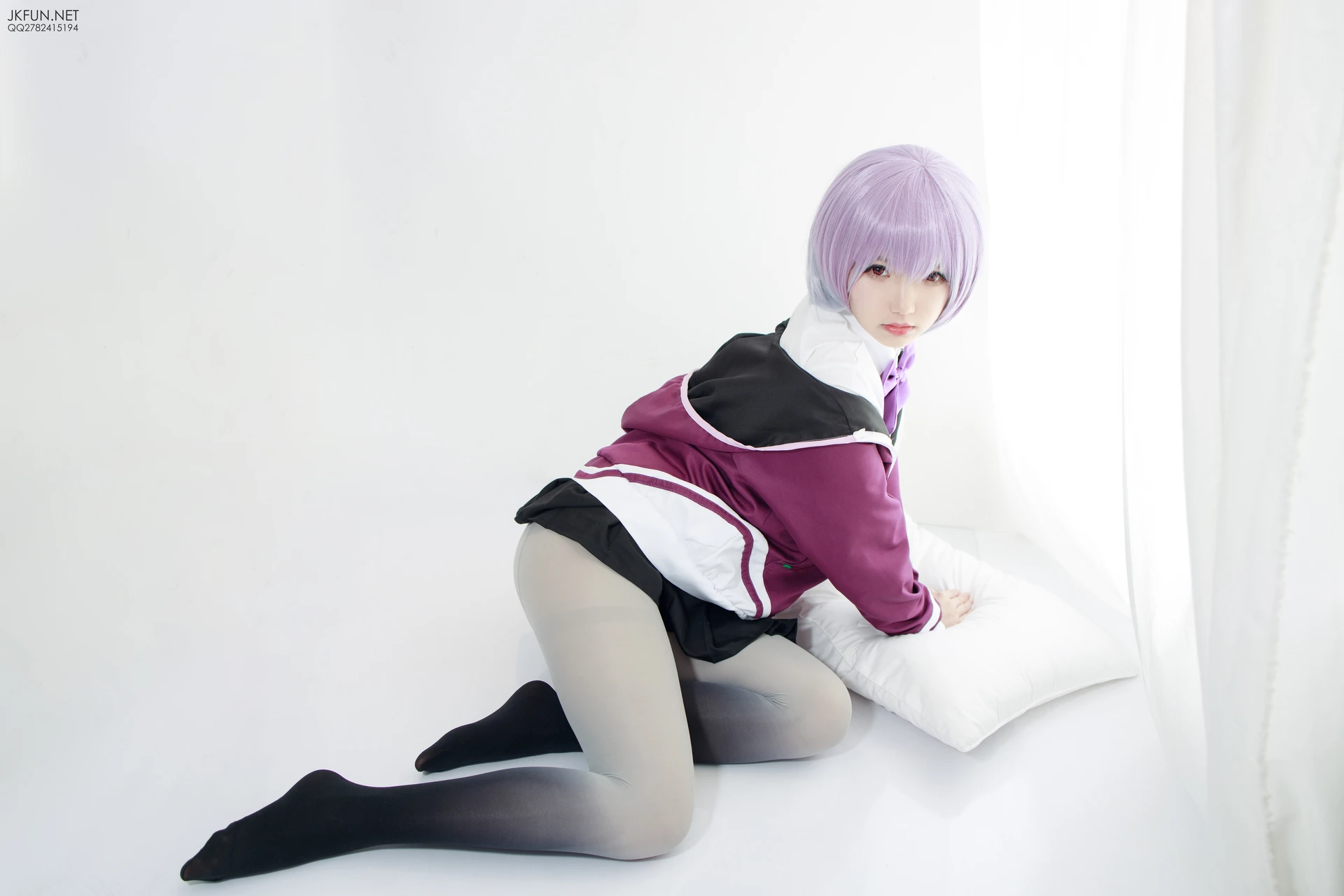 JKFUN-004 [123P1V-3.74G]COS, JKFUN, 制服, 可爱, 森萝财团, 美腿, 美足