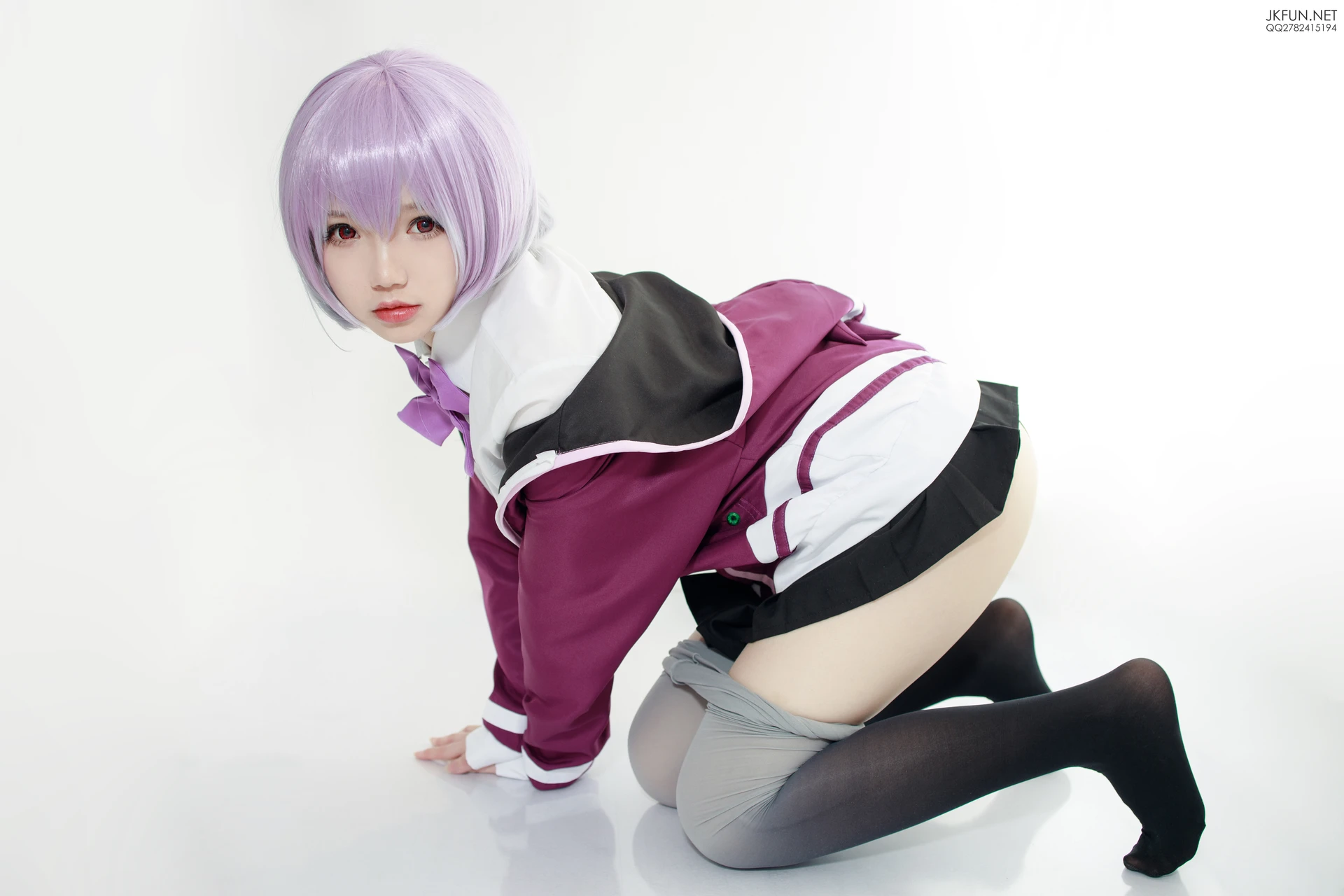 JKFUN-004 [123P1V-3.74G]COS, JKFUN, 制服, 可爱, 森萝财团, 美腿, 美足