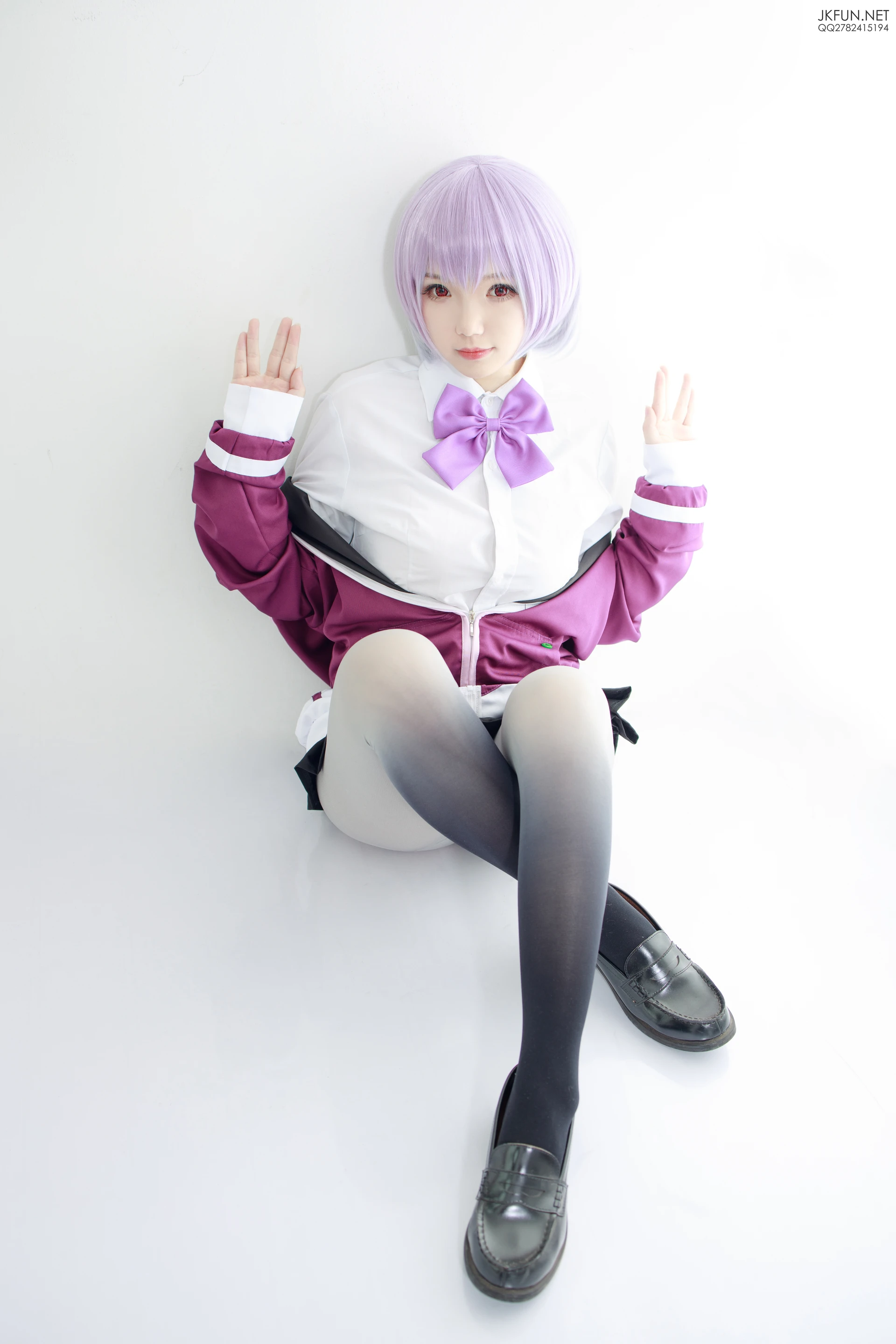 JKFUN-004 [123P1V-3.74G]COS, JKFUN, 制服, 可爱, 森萝财团, 美腿, 美足