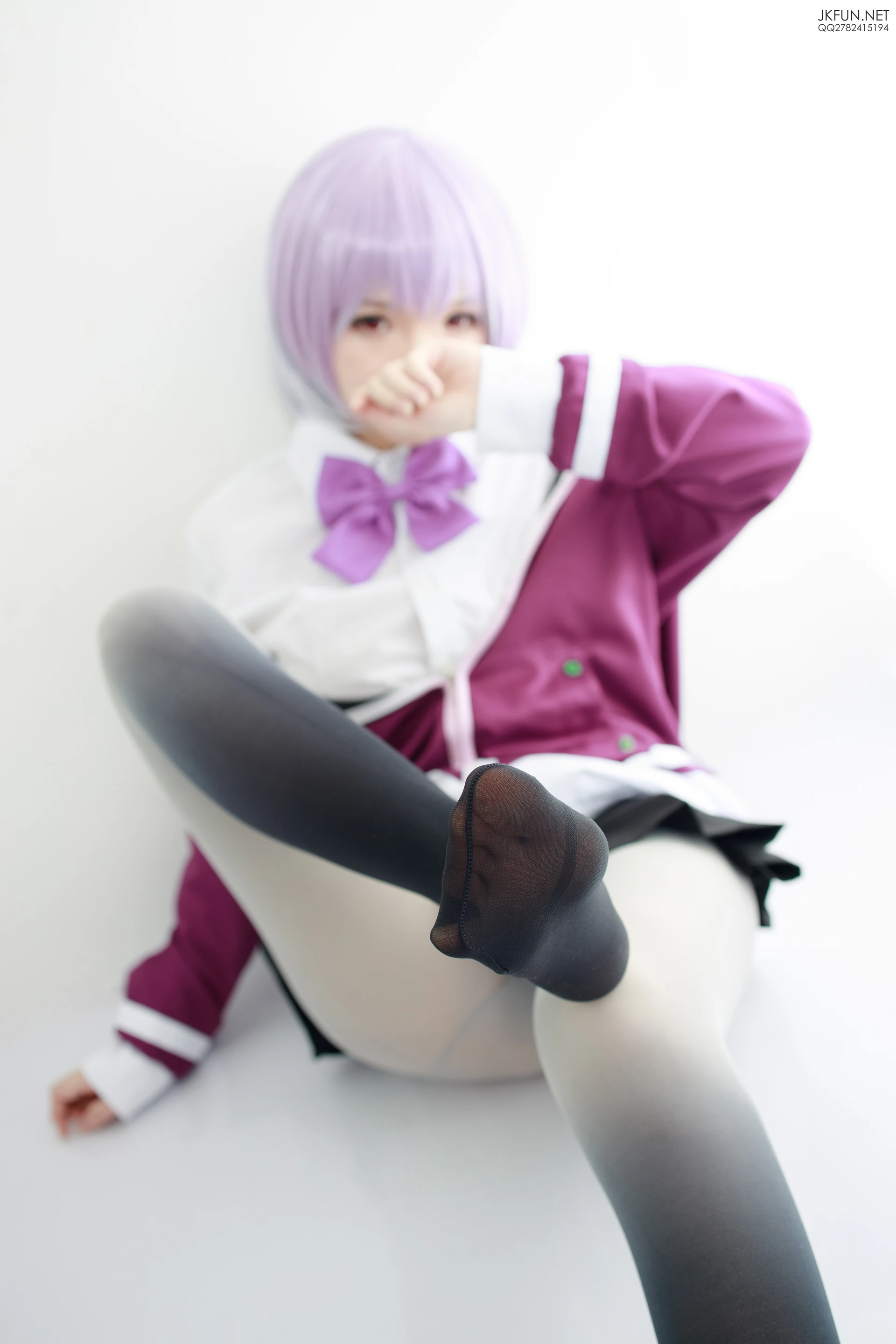 JKFUN-004 [123P1V-3.74G]COS, JKFUN, 制服, 可爱, 森萝财团, 美腿, 美足
