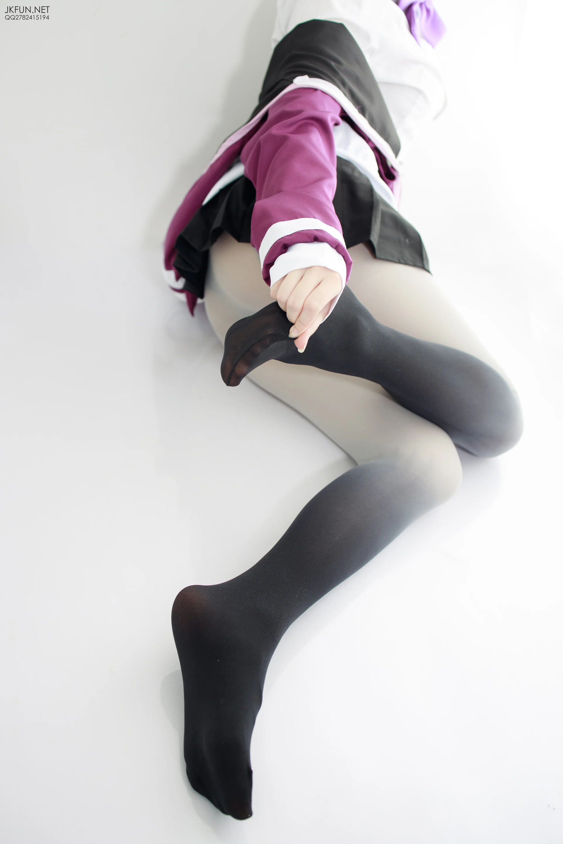 JKFUN-004 [123P1V-3.74G]COS, JKFUN, 制服, 可爱, 森萝财团, 美腿, 美足