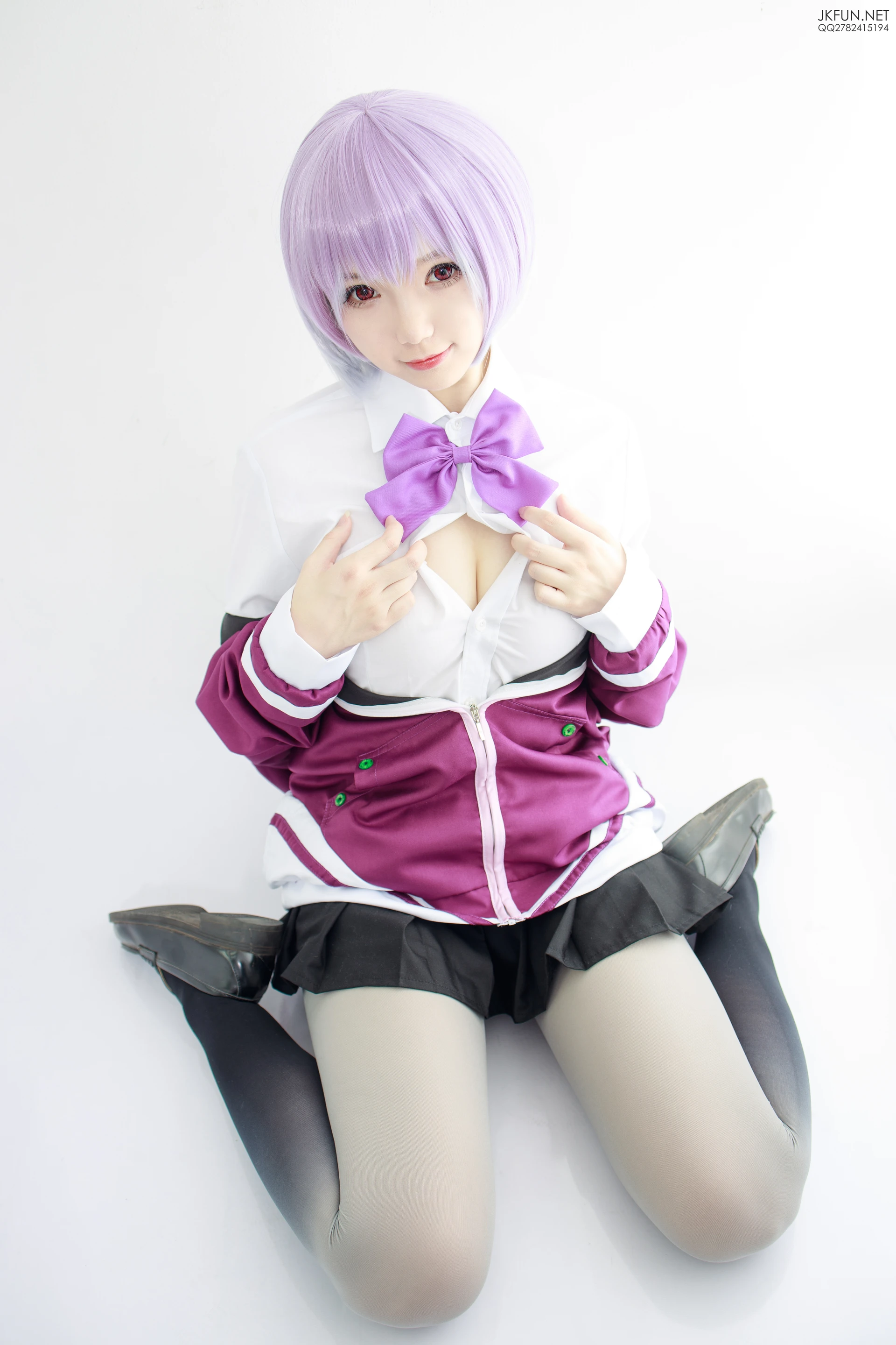 JKFUN-004 [123P1V-3.74G]COS, JKFUN, 制服, 可爱, 森萝财团, 美腿, 美足