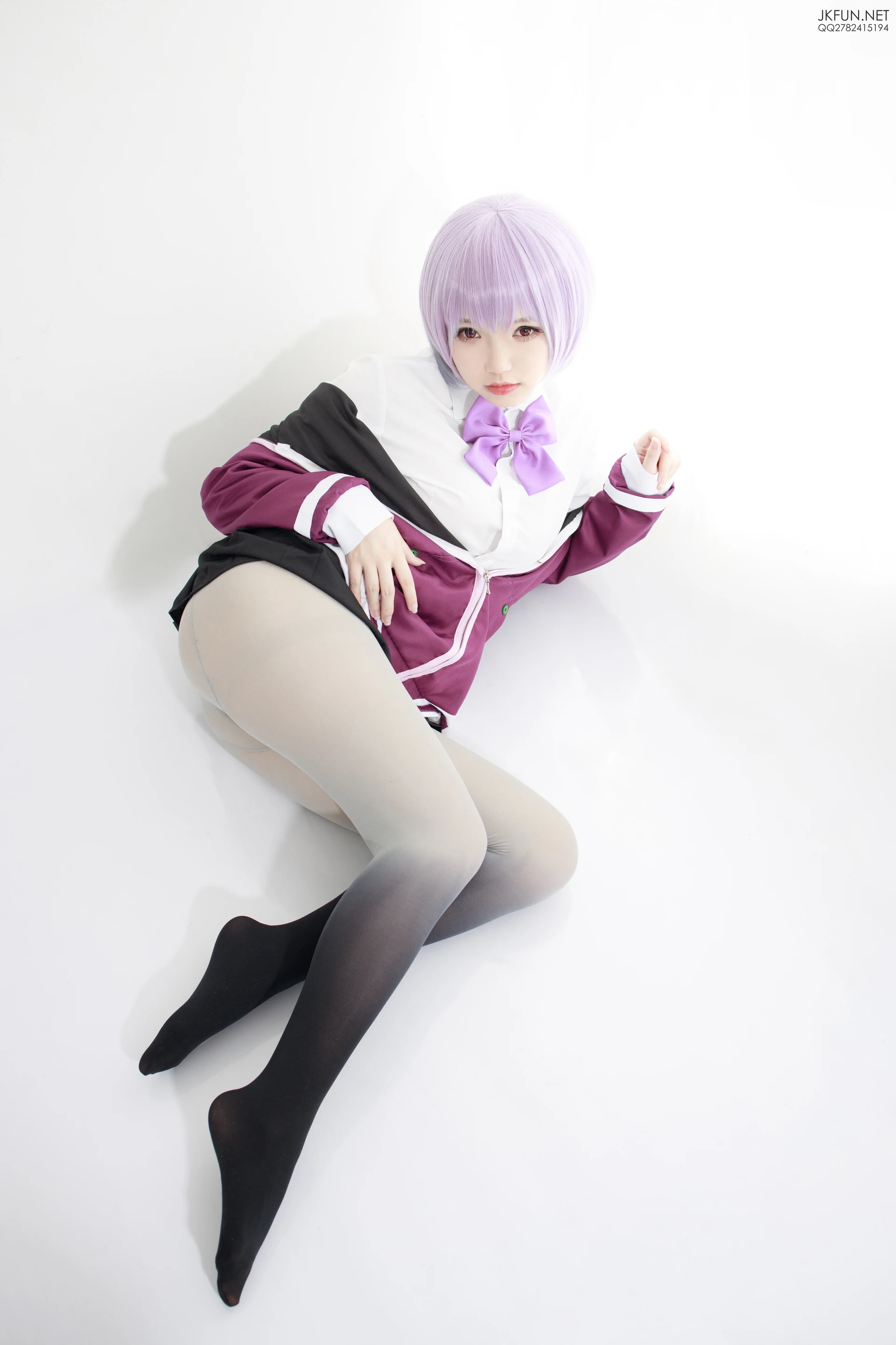 JKFUN-004 [123P1V-3.74G]COS, JKFUN, 制服, 可爱, 森萝财团, 美腿, 美足