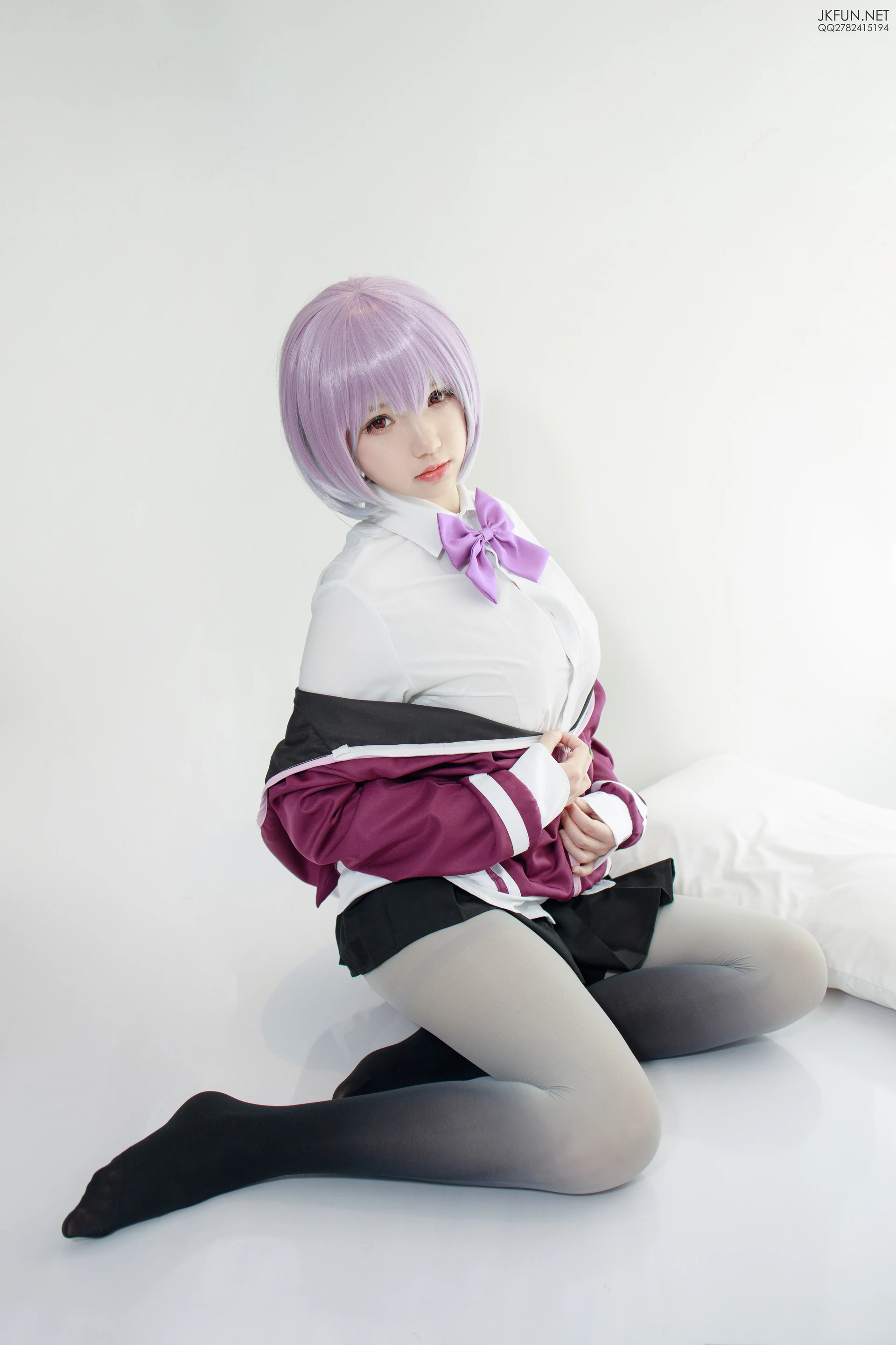 JKFUN-004 [123P1V-3.74G]COS, JKFUN, 制服, 可爱, 森萝财团, 美腿, 美足