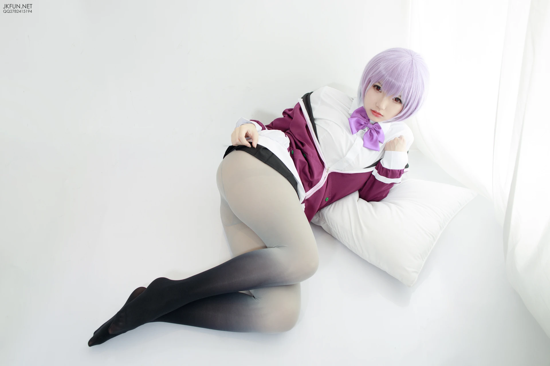 JKFUN-004 [123P1V-3.74G]COS, JKFUN, 制服, 可爱, 森萝财团, 美腿, 美足