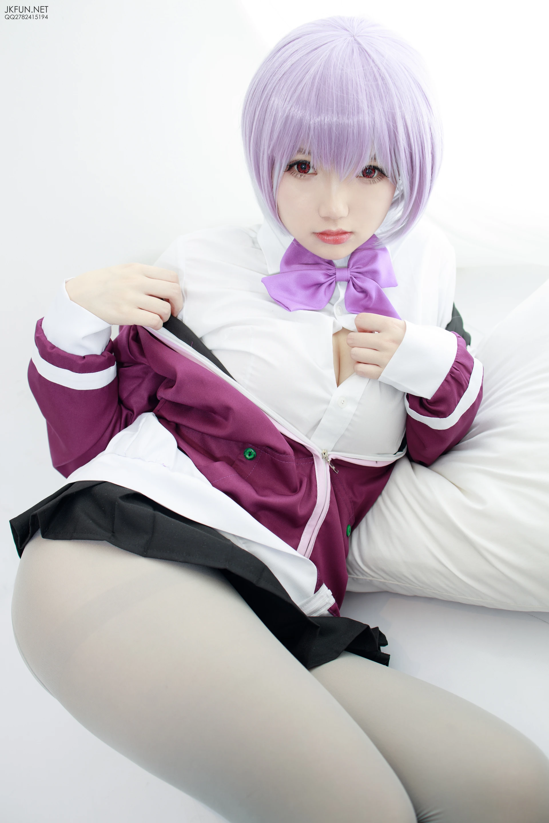 JKFUN-004 [123P1V-3.74G]COS, JKFUN, 制服, 可爱, 森萝财团, 美腿, 美足