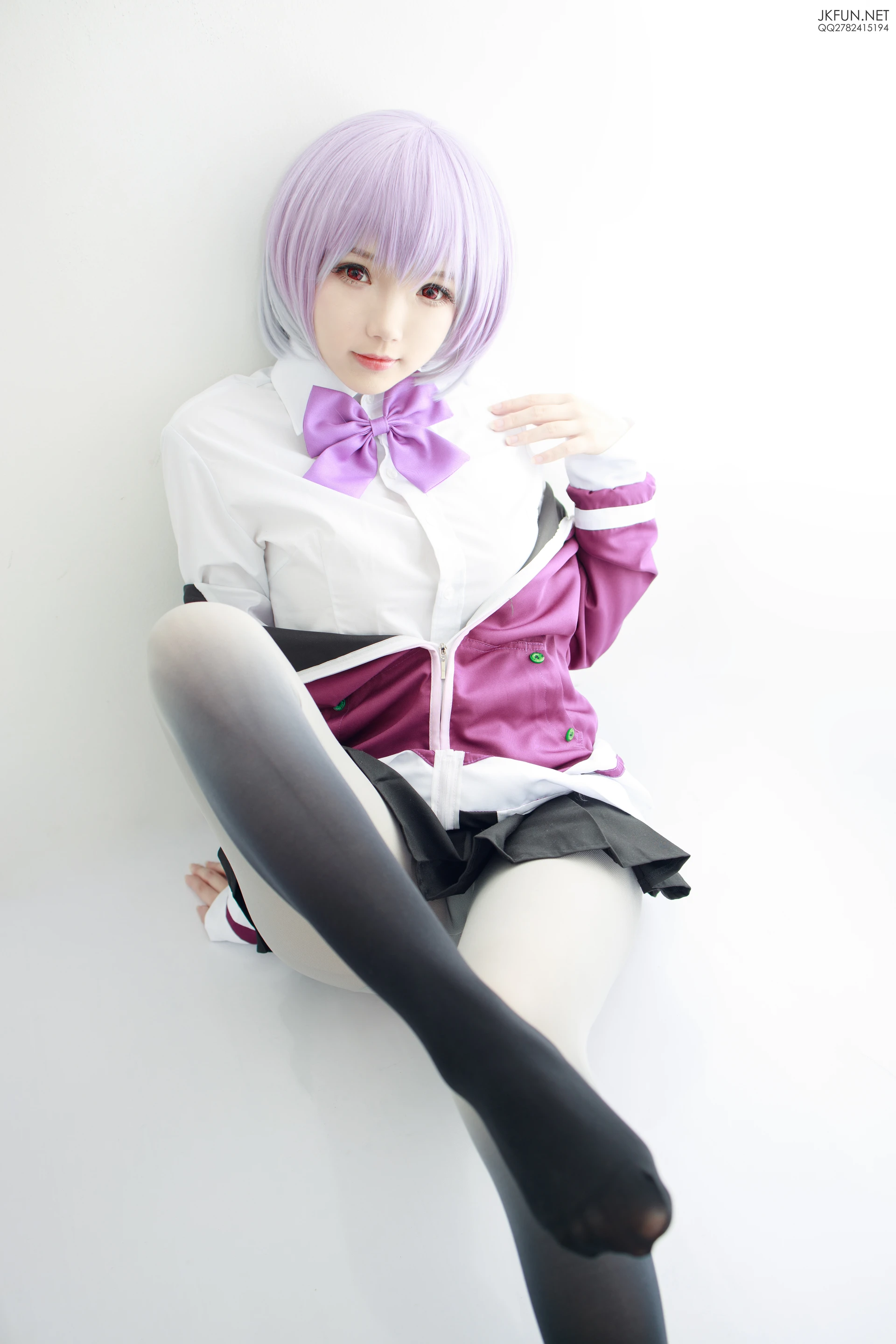 JKFUN-004 [123P1V-3.74G]COS, JKFUN, 制服, 可爱, 森萝财团, 美腿, 美足