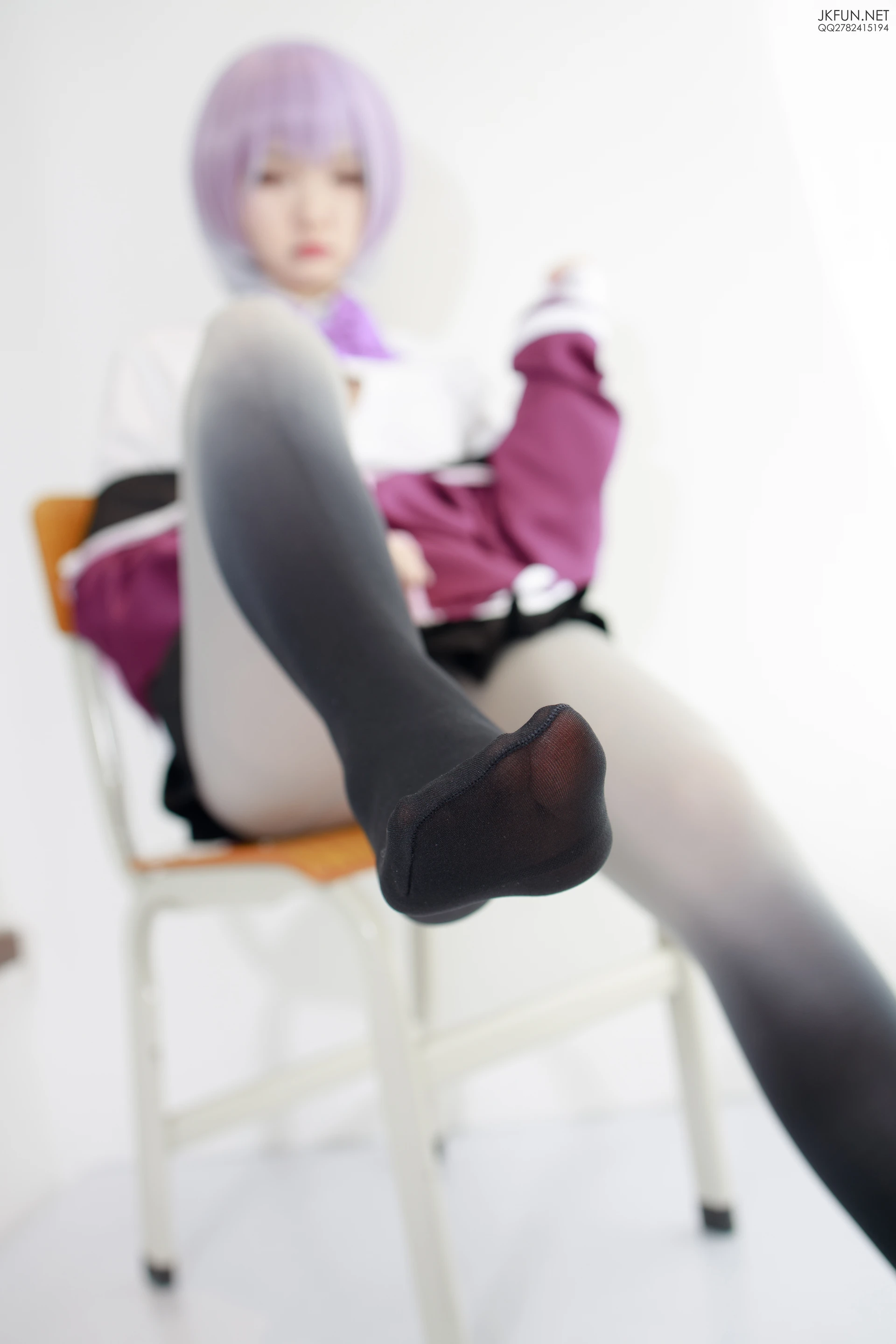 JKFUN-004 [123P1V-3.74G]COS, JKFUN, 制服, 可爱, 森萝财团, 美腿, 美足