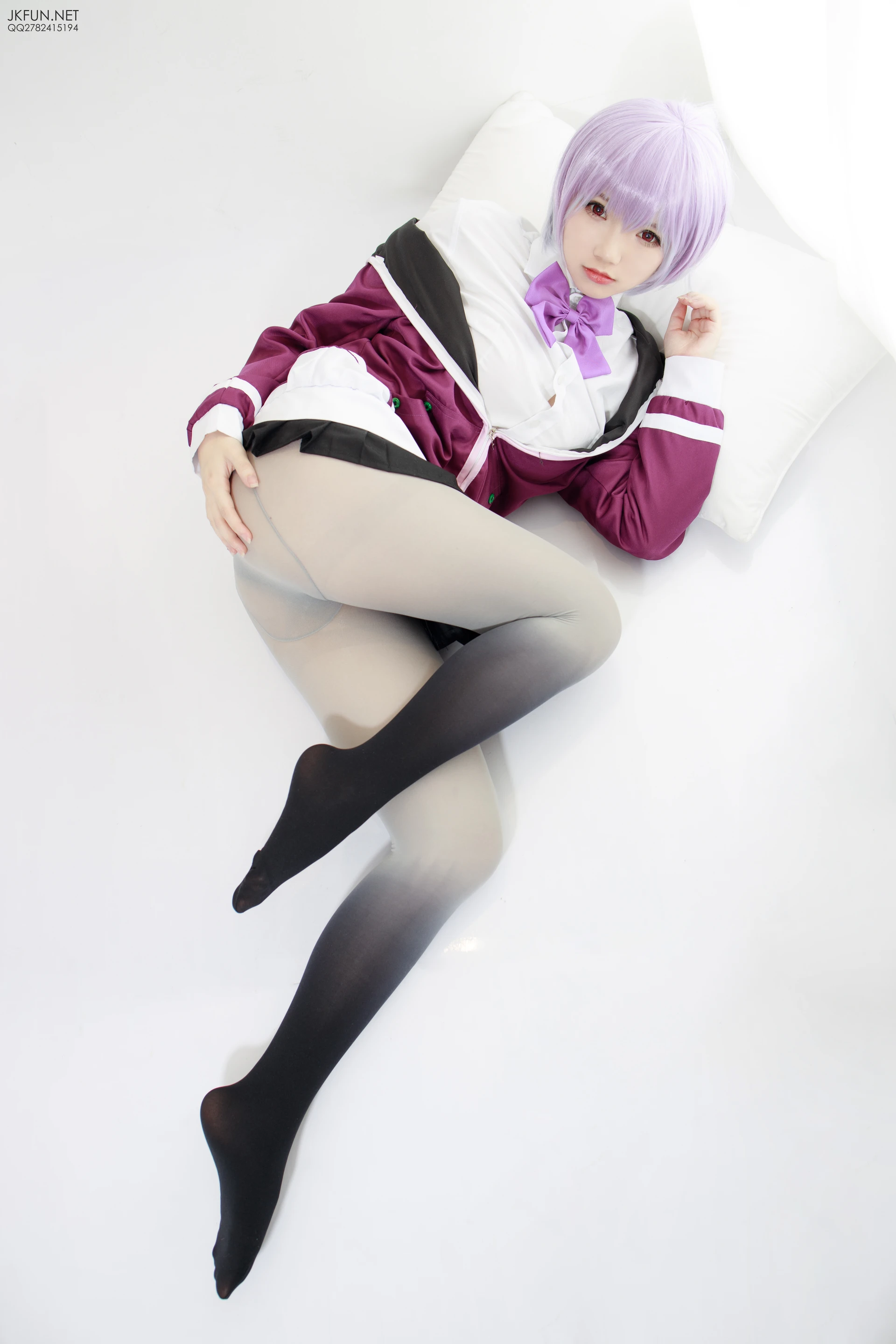 JKFUN-004 [123P1V-3.74G]COS, JKFUN, 制服, 可爱, 森萝财团, 美腿, 美足