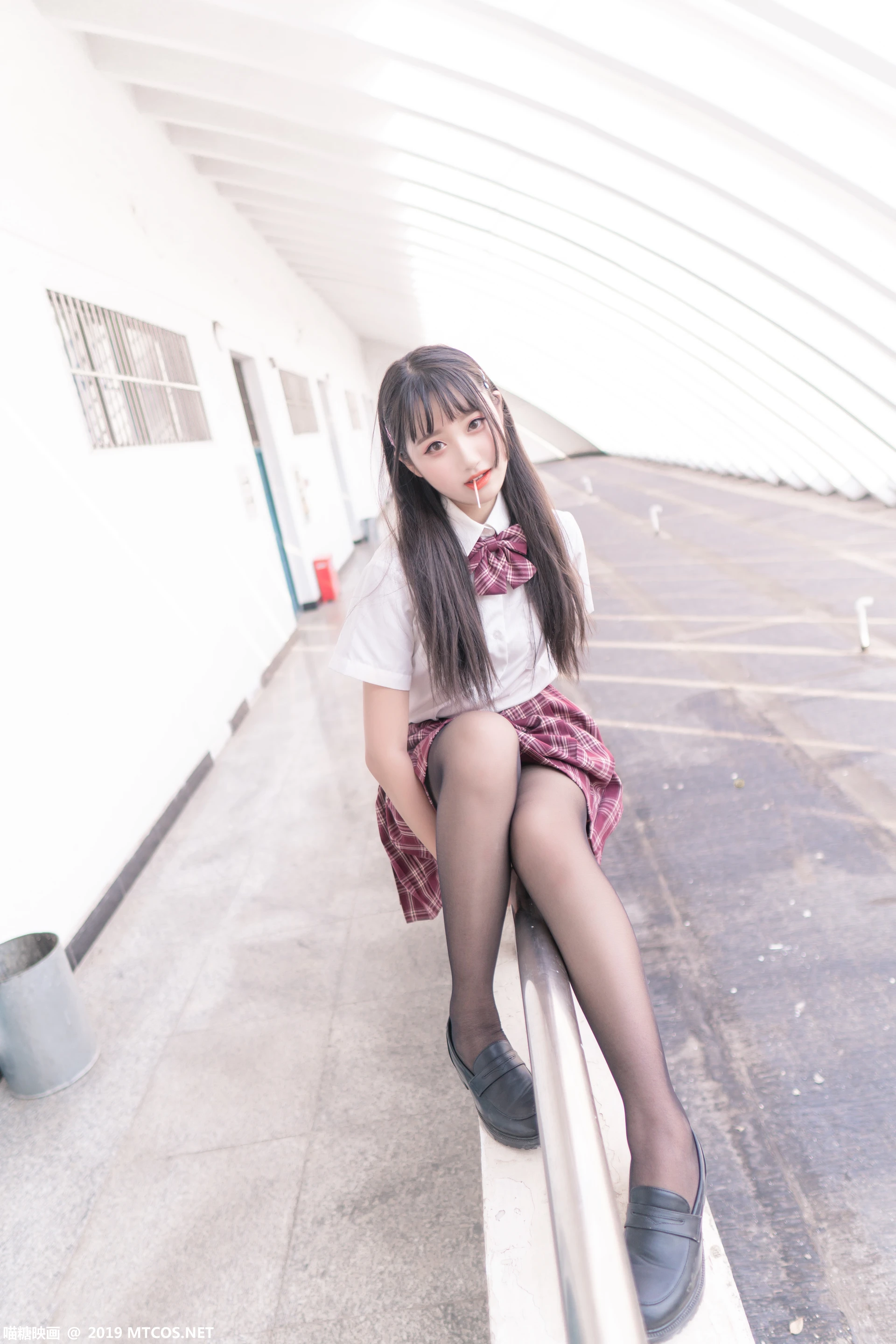 喵糖映画 VOL.023 [44P-396M制服, 可爱, 喵糖映画, 美腿, 黑丝