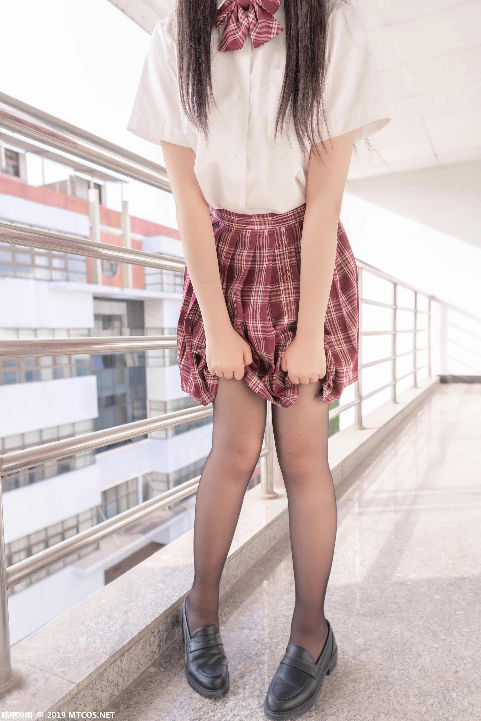 喵糖映画 VOL.023 [44P-396M制服, 可爱, 喵糖映画, 美腿, 黑丝