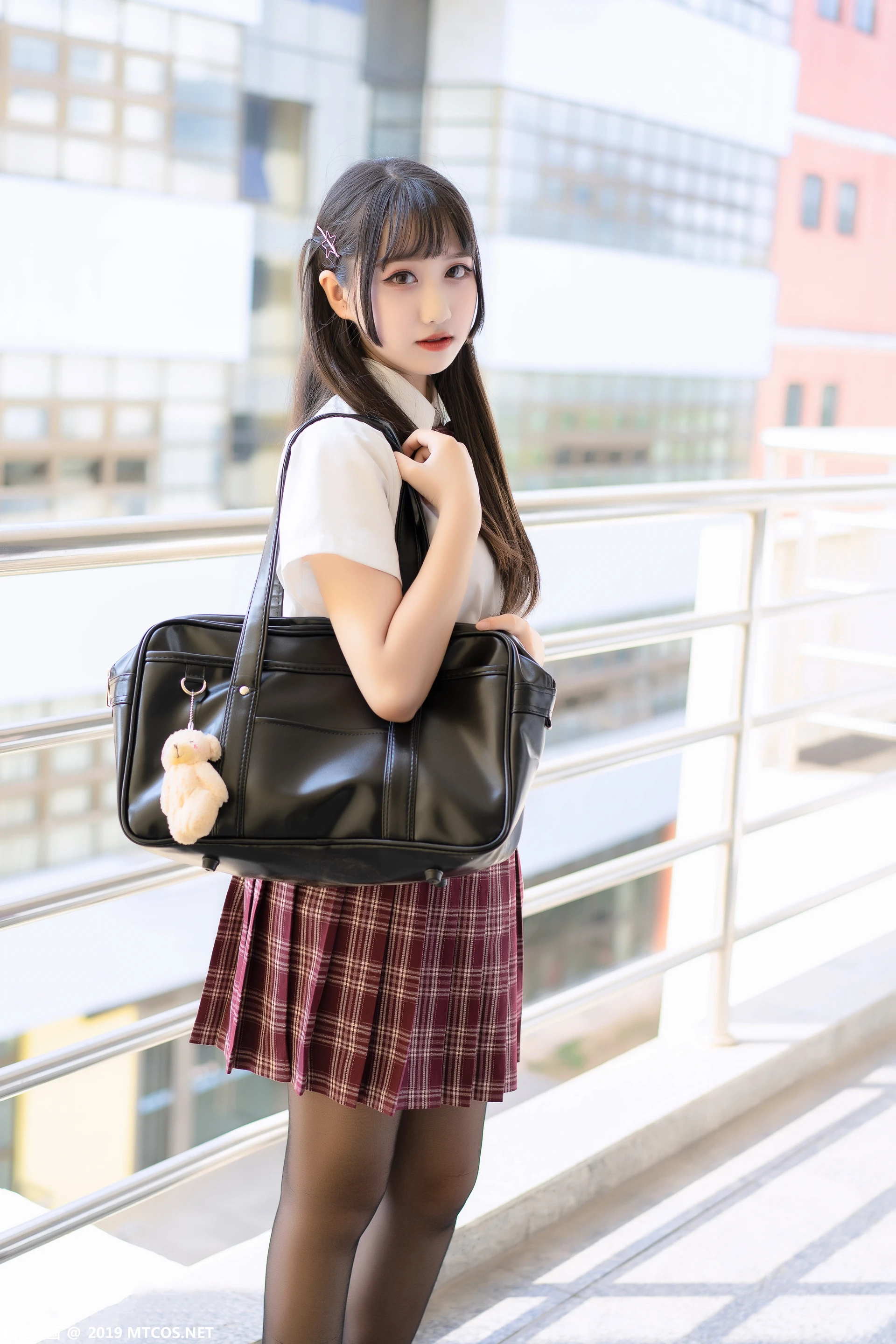 喵糖映画 VOL.023 [44P-396M制服, 可爱, 喵糖映画, 美腿, 黑丝