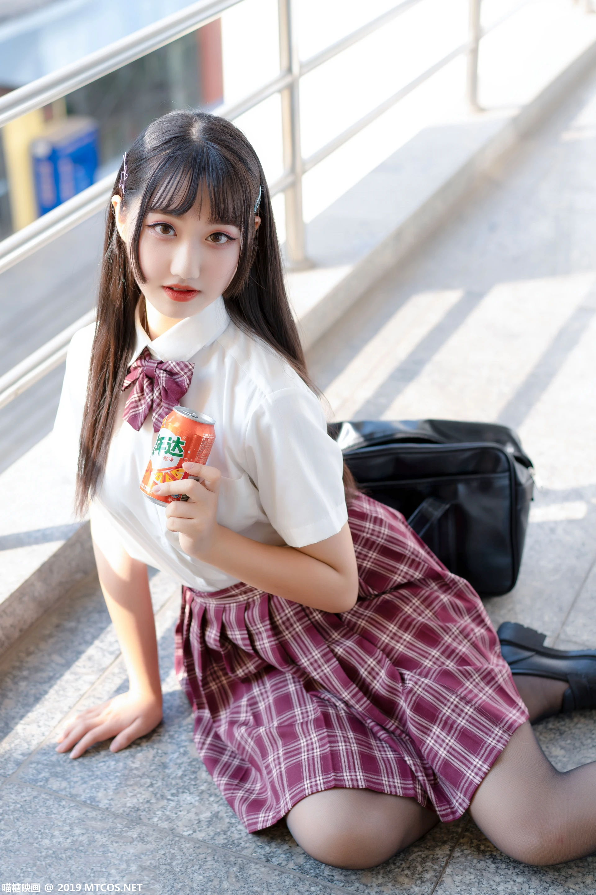 喵糖映画 VOL.023 [44P-396M制服, 可爱, 喵糖映画, 美腿, 黑丝