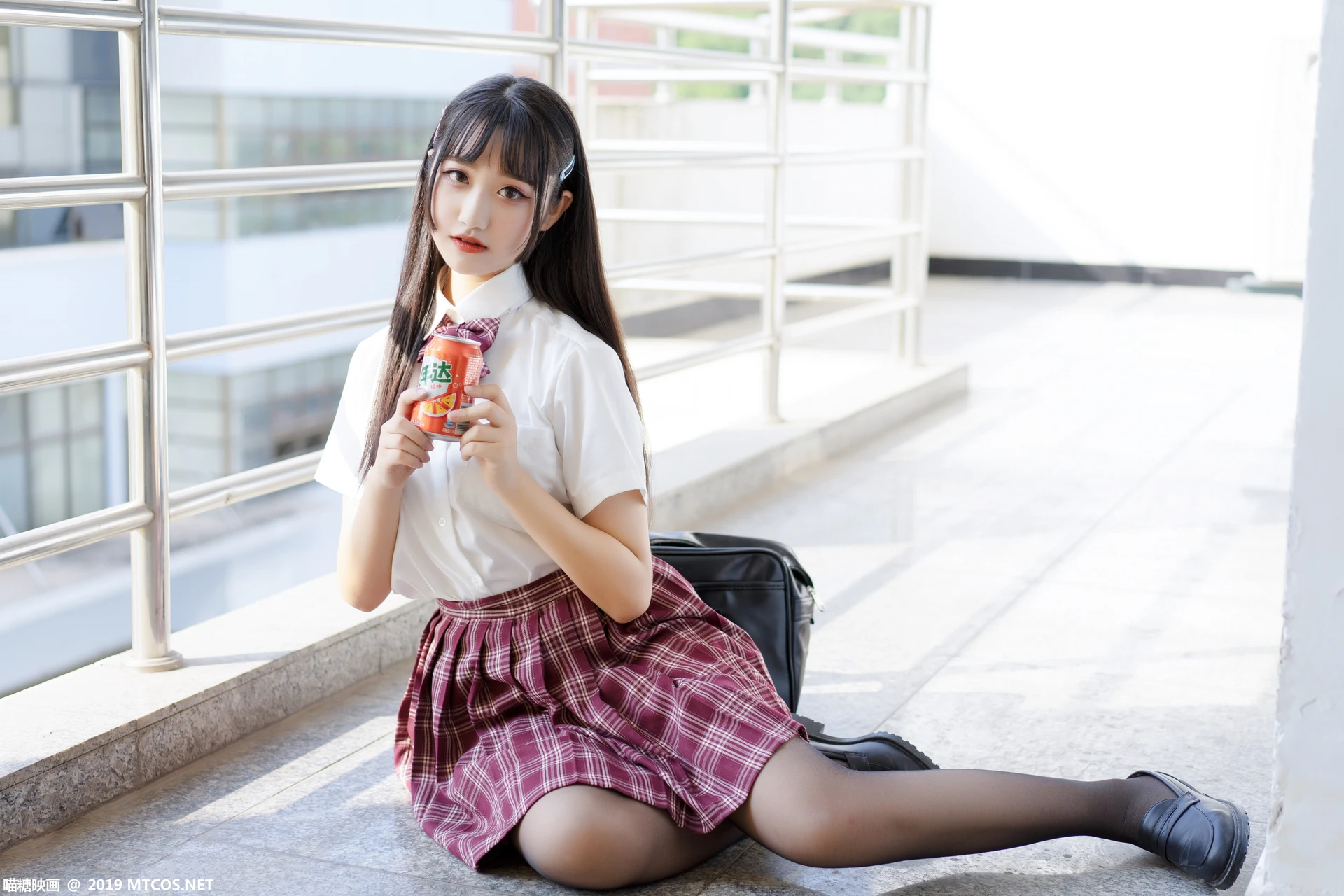 喵糖映画 VOL.023 [44P-396M制服, 可爱, 喵糖映画, 美腿, 黑丝