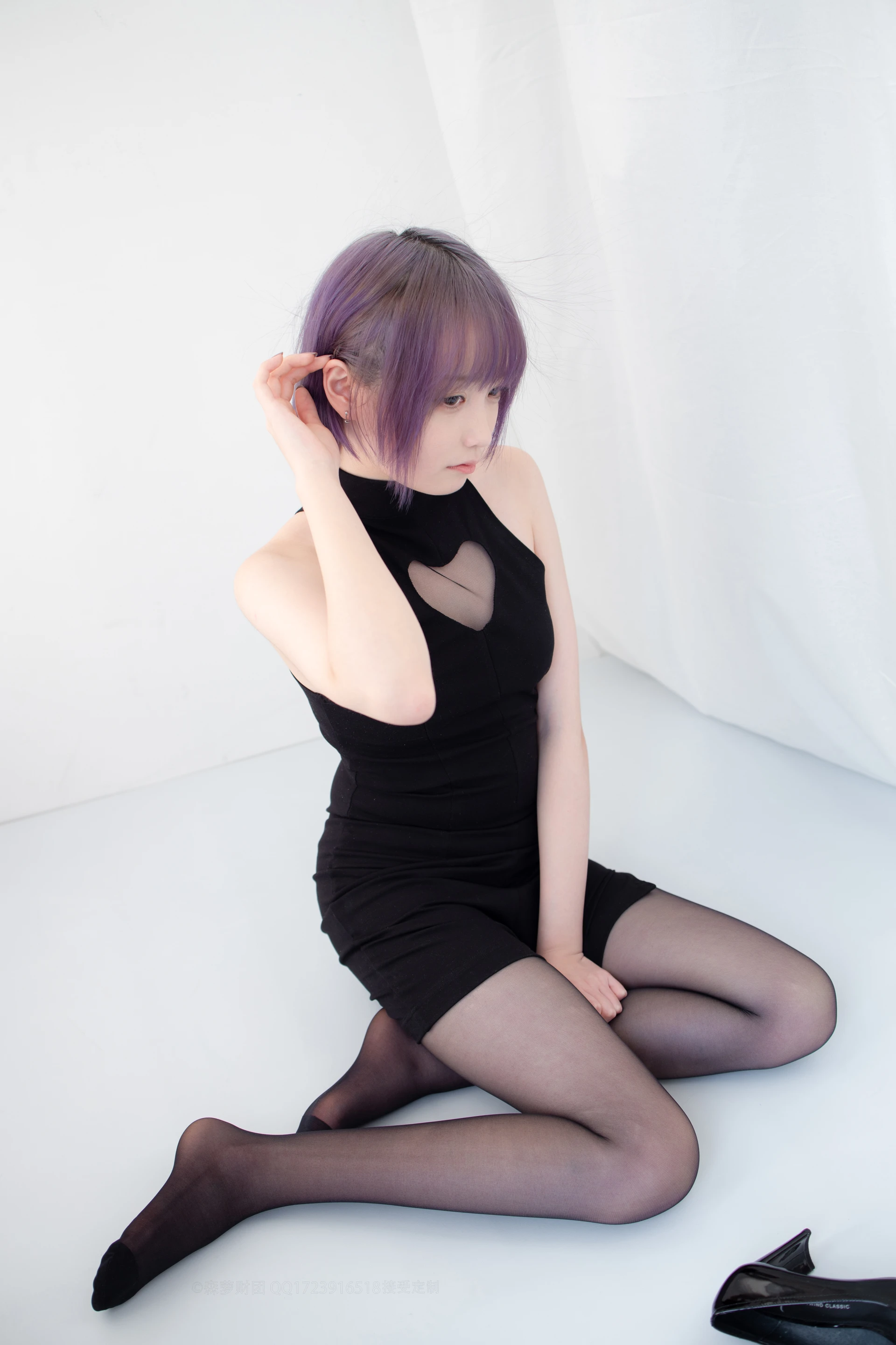 森萝财团 X-051 [111P1V-2.31G]Aika, 制服, 森萝财团, 美腿, 黑丝