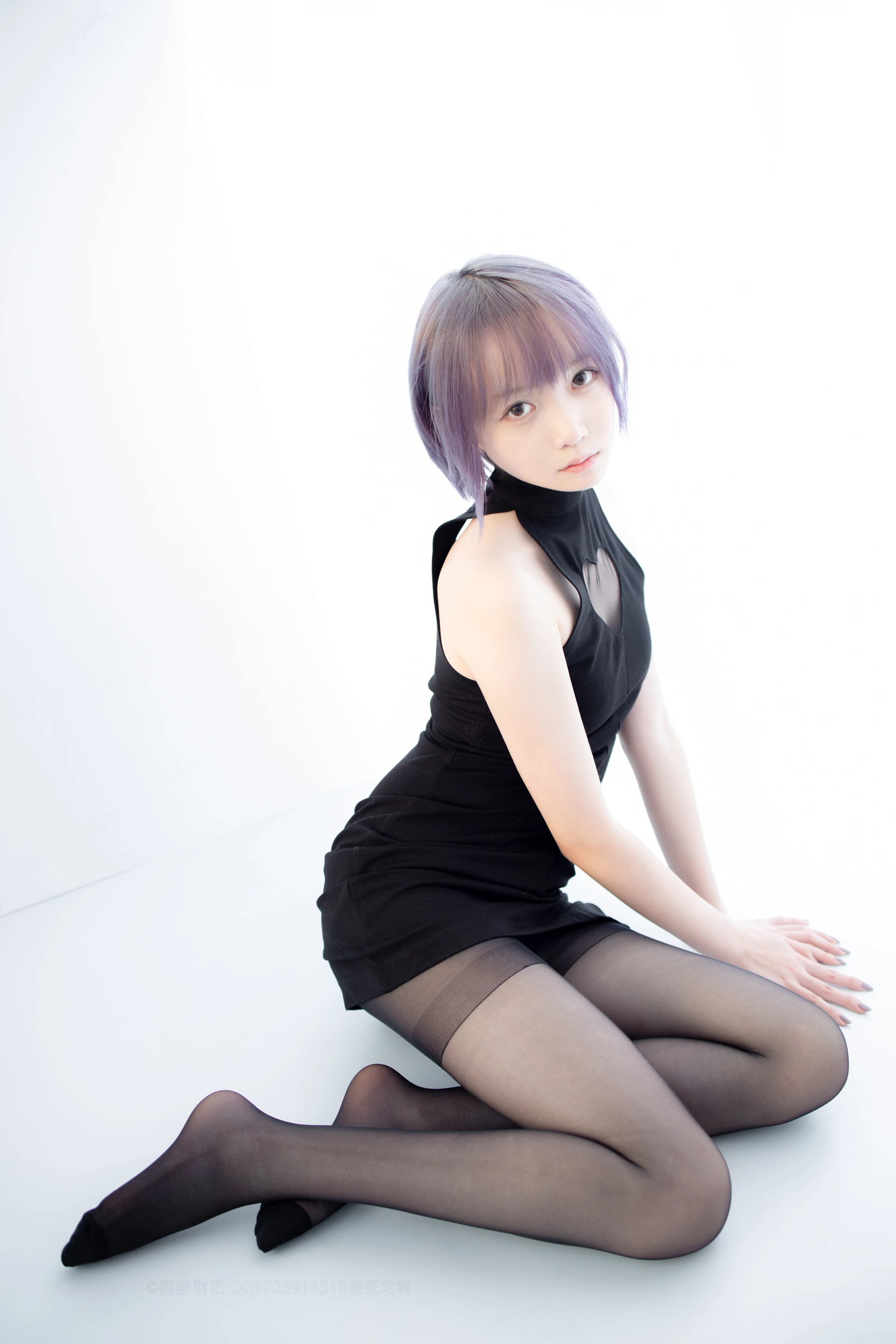 森萝财团 X-051 [111P1V-2.31G]Aika, 制服, 森萝财团, 美腿, 黑丝