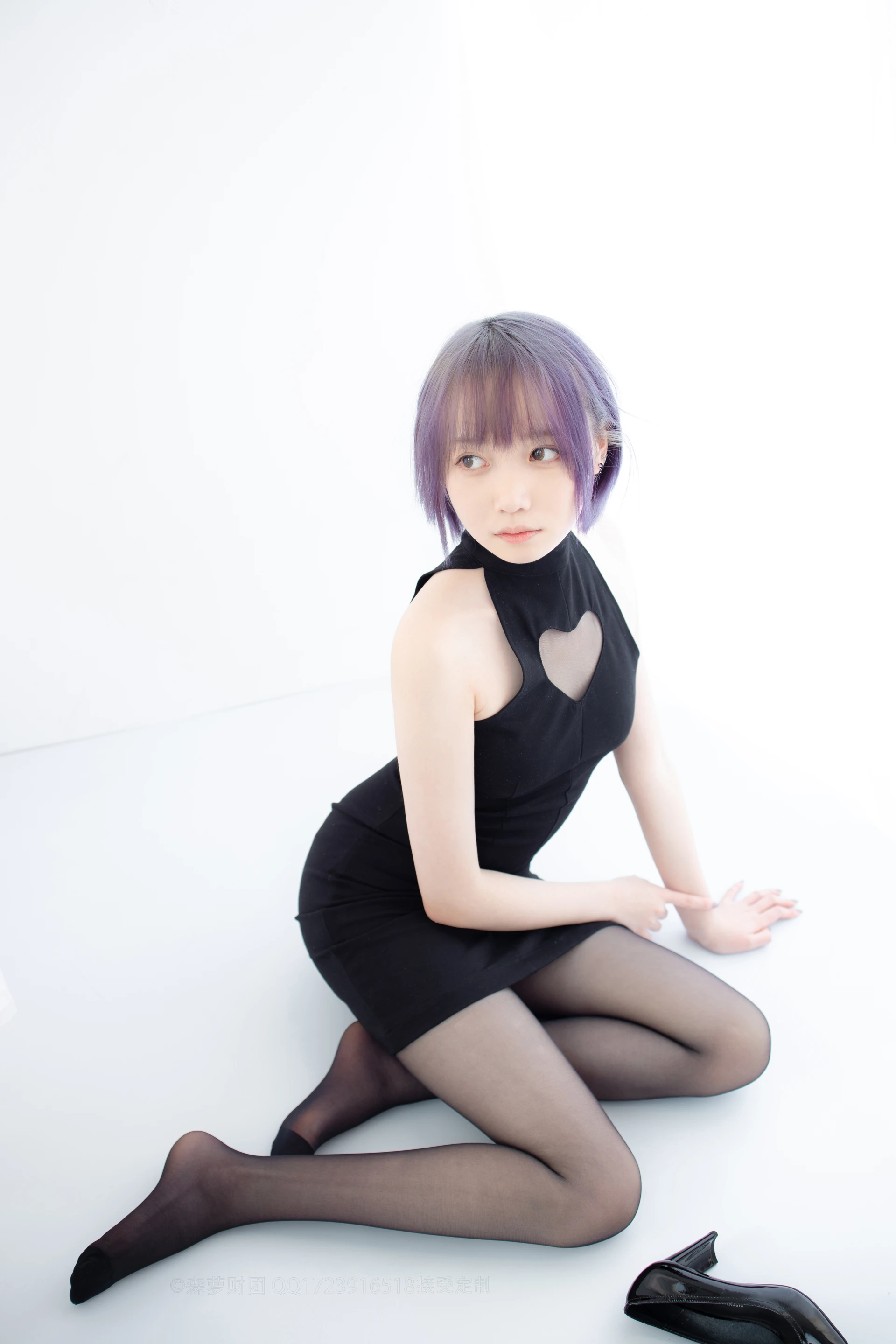 森萝财团 X-051 [111P1V-2.31G]Aika, 制服, 森萝财团, 美腿, 黑丝