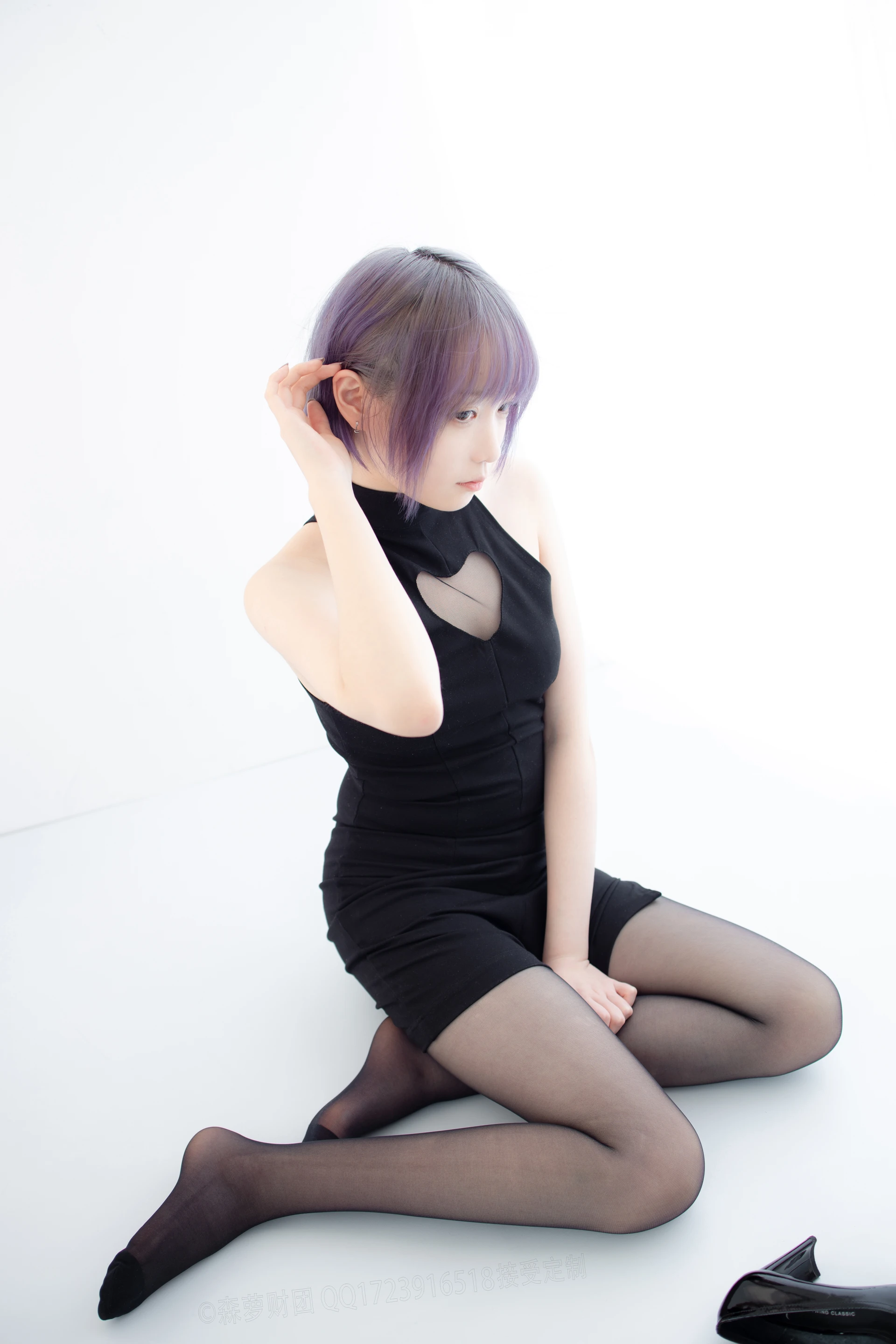森萝财团 X-051 [111P1V-2.31G]Aika, 制服, 森萝财团, 美腿, 黑丝