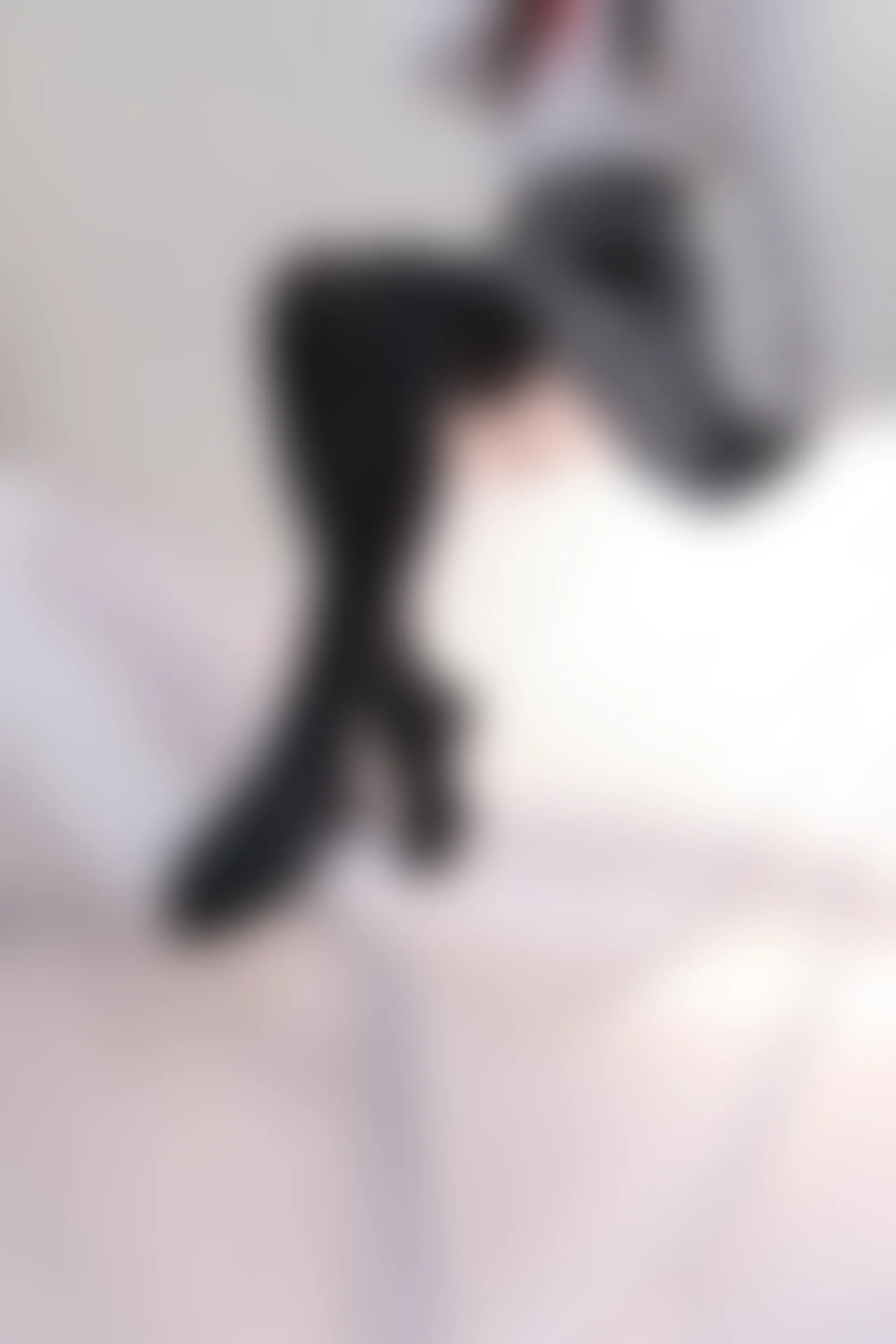 喵写真 R15-008 [91P1V-583M]可爱, 喵写真, 学生装, 美腿, 黑丝
