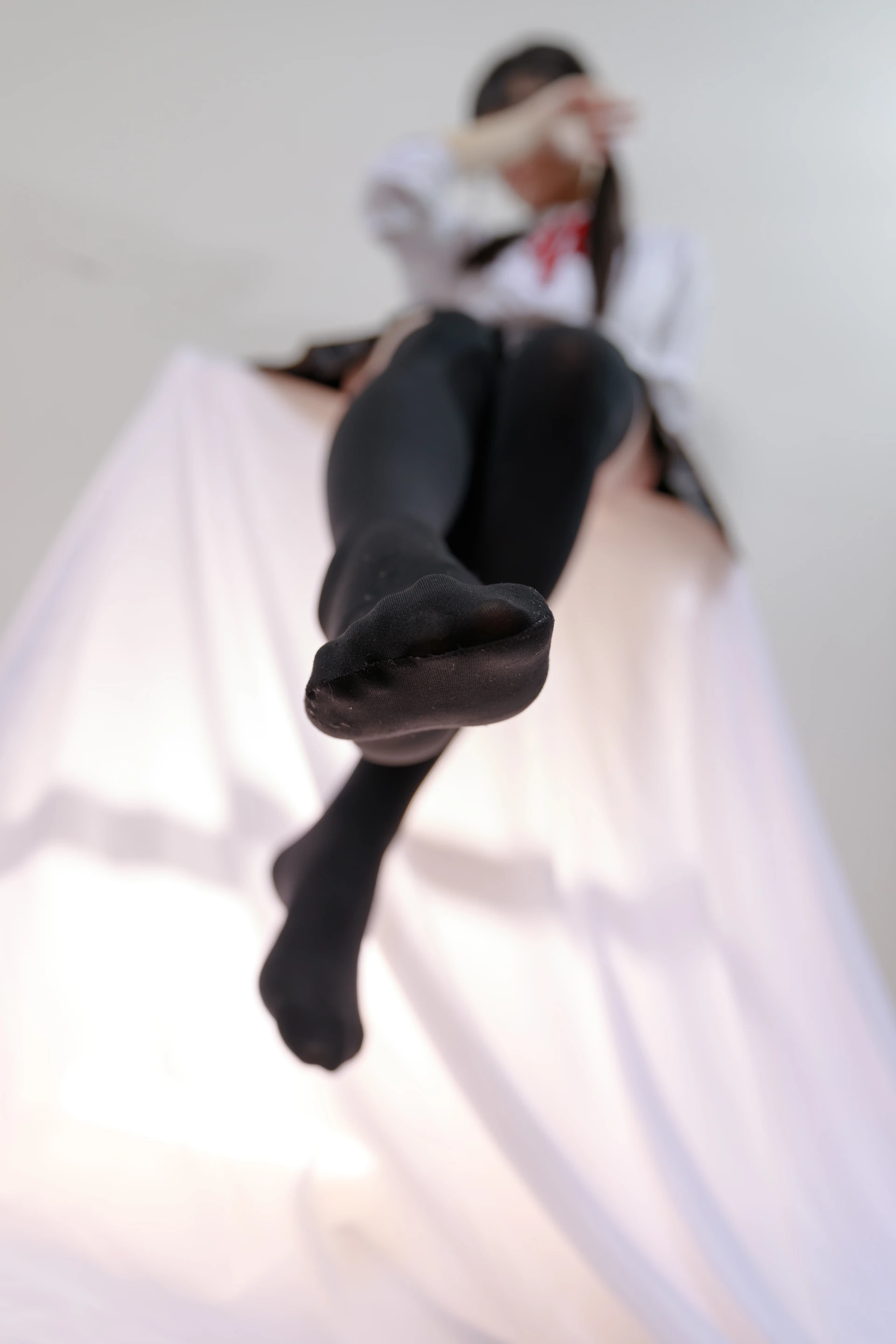 喵写真 R15-008 [91P1V-583M]可爱, 喵写真, 学生装, 美腿, 黑丝