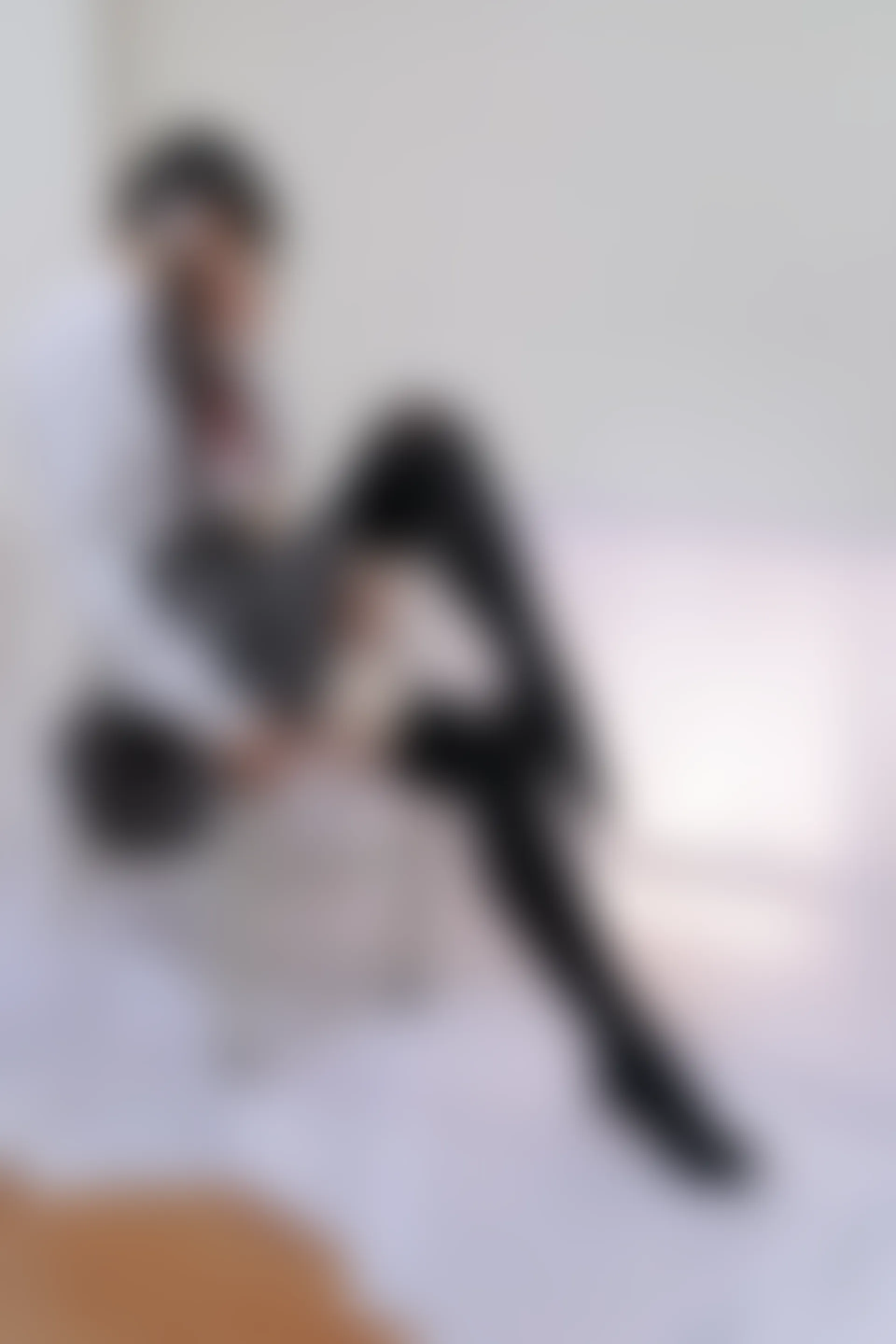 喵写真 R15-008 [91P1V-583M]可爱, 喵写真, 学生装, 美腿, 黑丝