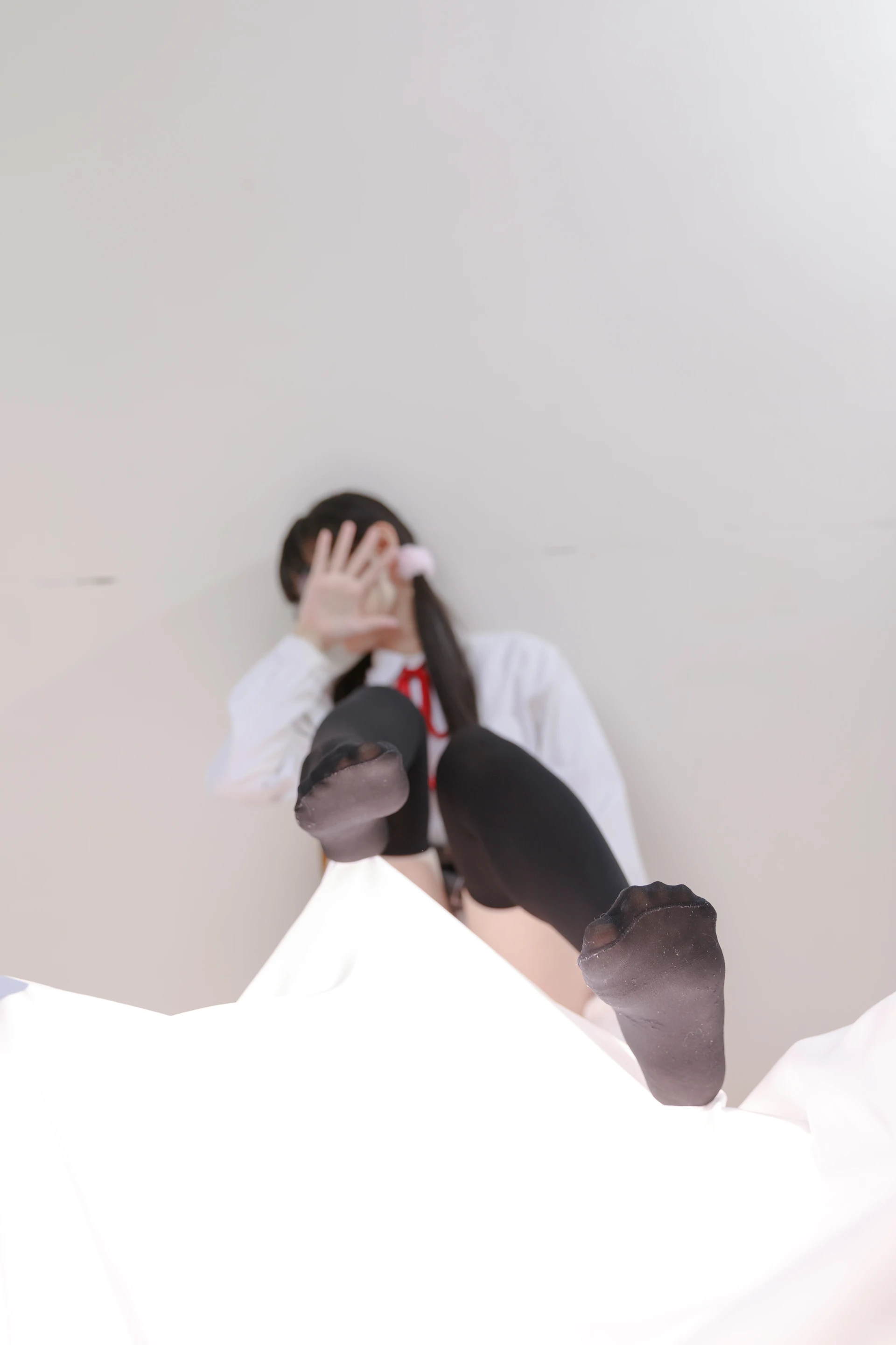 喵写真 R15-008 [91P1V-583M]可爱, 喵写真, 学生装, 美腿, 黑丝