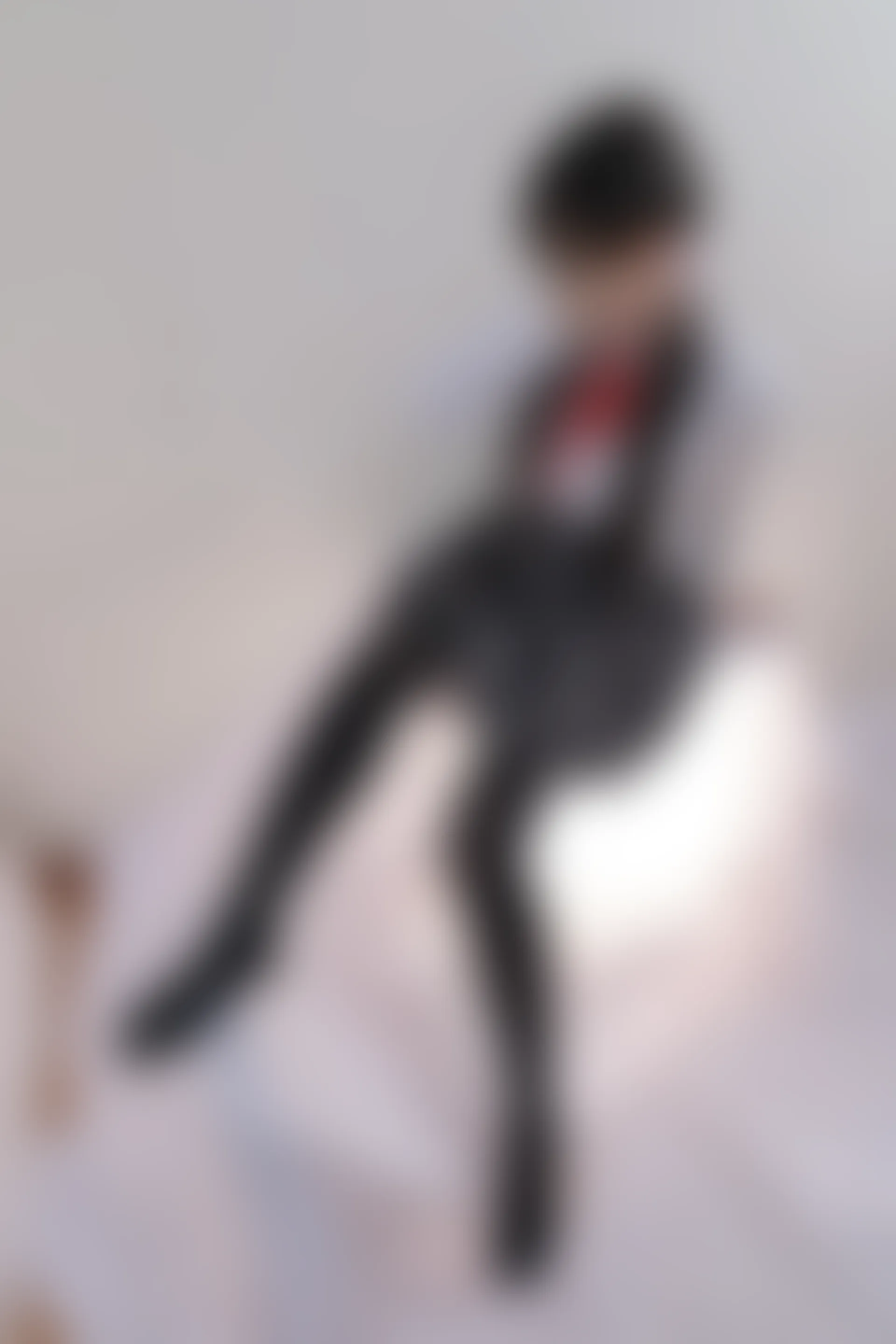 喵写真 R15-008 [91P1V-583M]可爱, 喵写真, 学生装, 美腿, 黑丝
