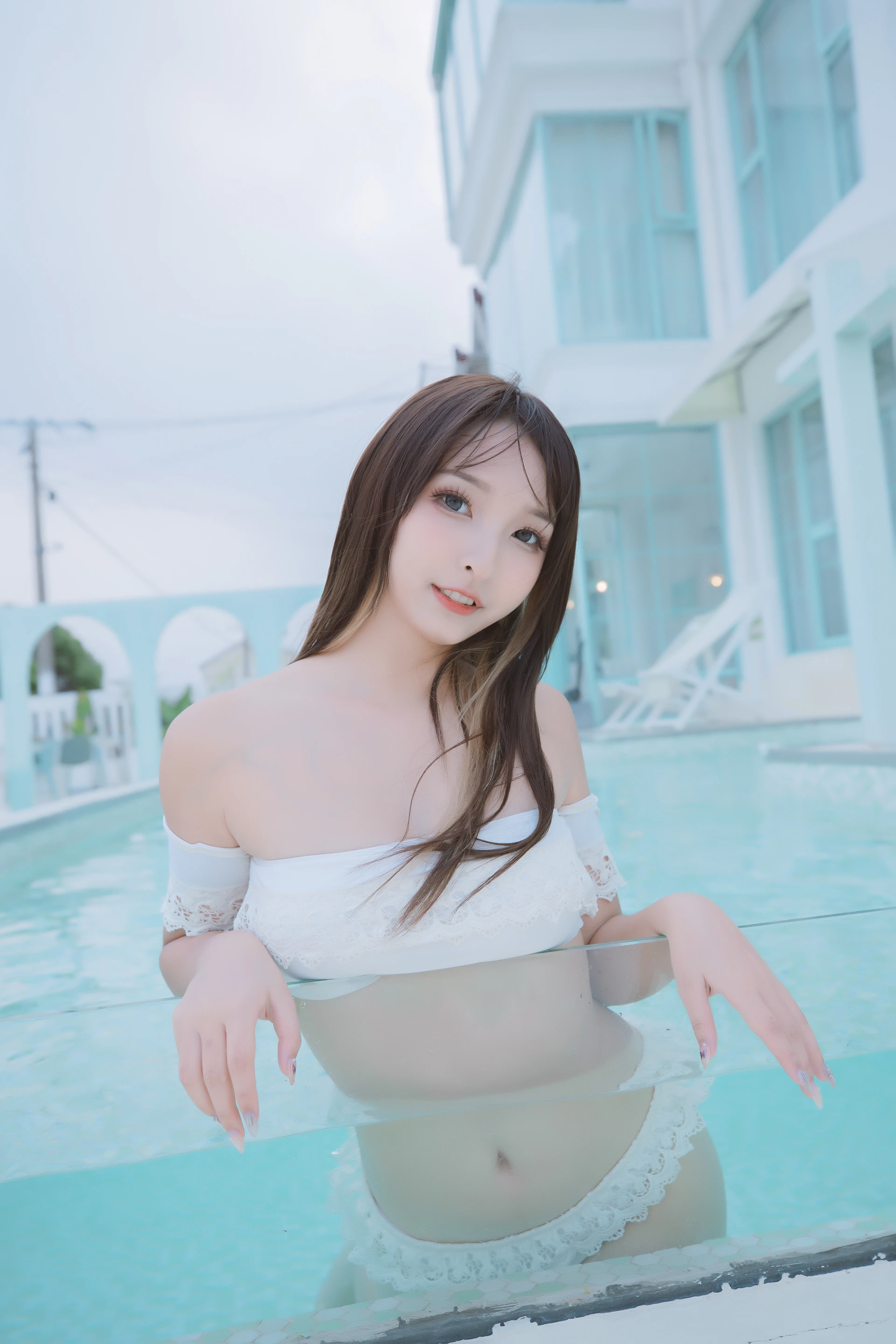 神楽坂真冬 第三季 序号2：《笑颜水时计》夏日比基尼 [150P3V-621MB]内衣, 泳衣, 泳装, 神楽坂真冬, 美腿, 美足