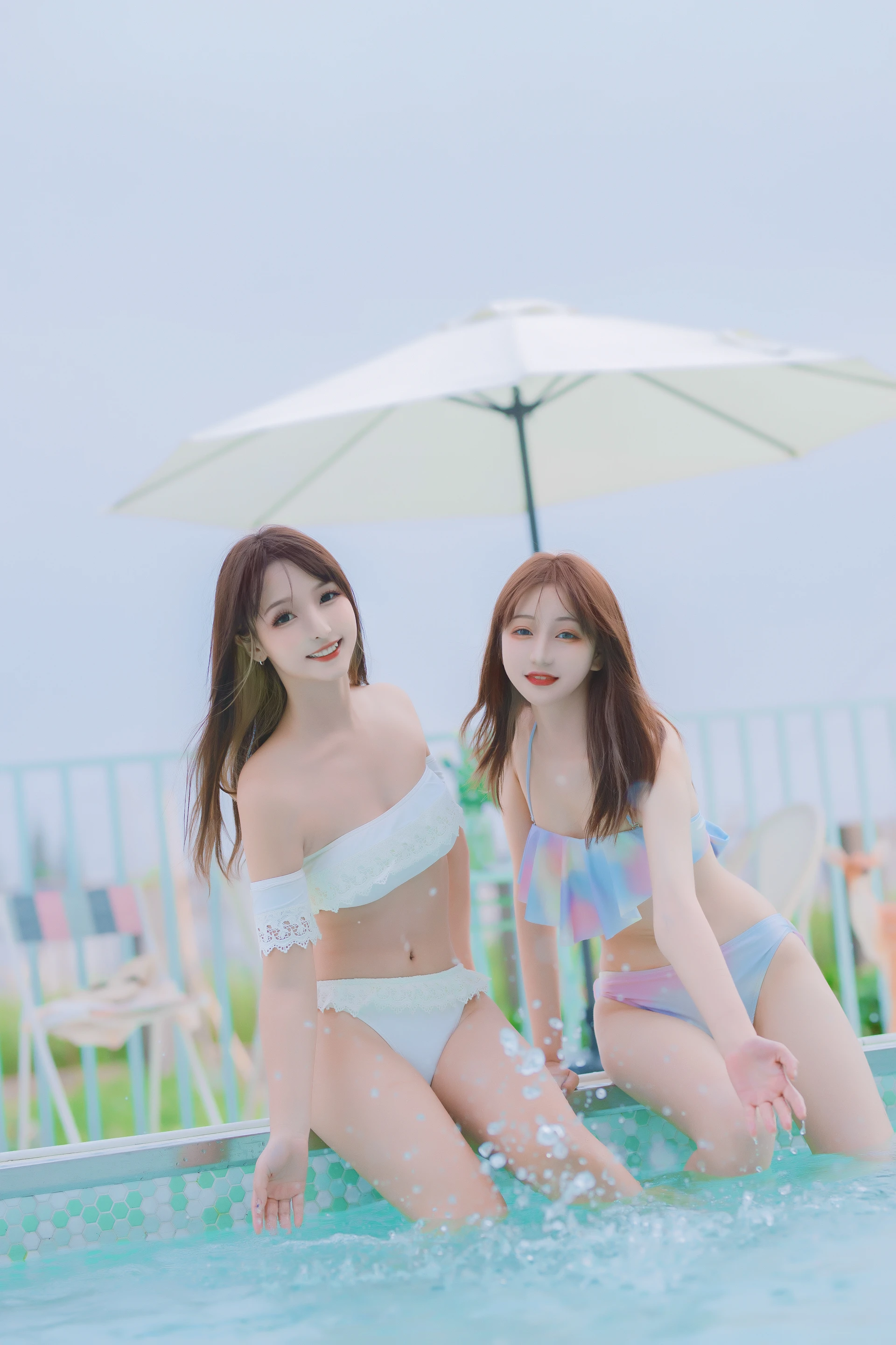 神楽坂真冬 第三季 序号2：《笑颜水时计》夏日比基尼 [150P3V-621MB]内衣, 泳衣, 泳装, 神楽坂真冬, 美腿, 美足