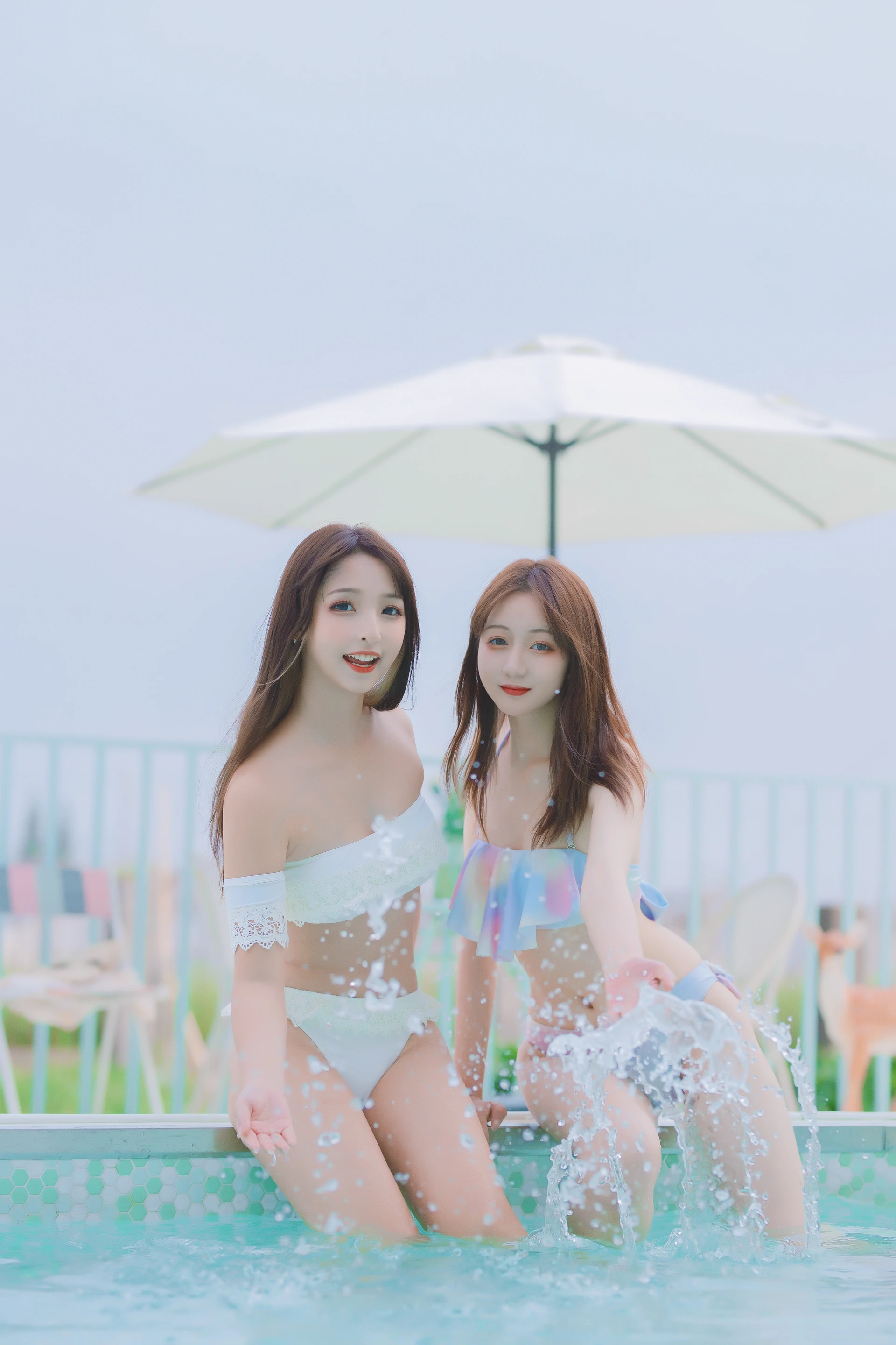 神楽坂真冬 第三季 序号2：《笑颜水时计》夏日比基尼 [150P3V-621MB]内衣, 泳衣, 泳装, 神楽坂真冬, 美腿, 美足