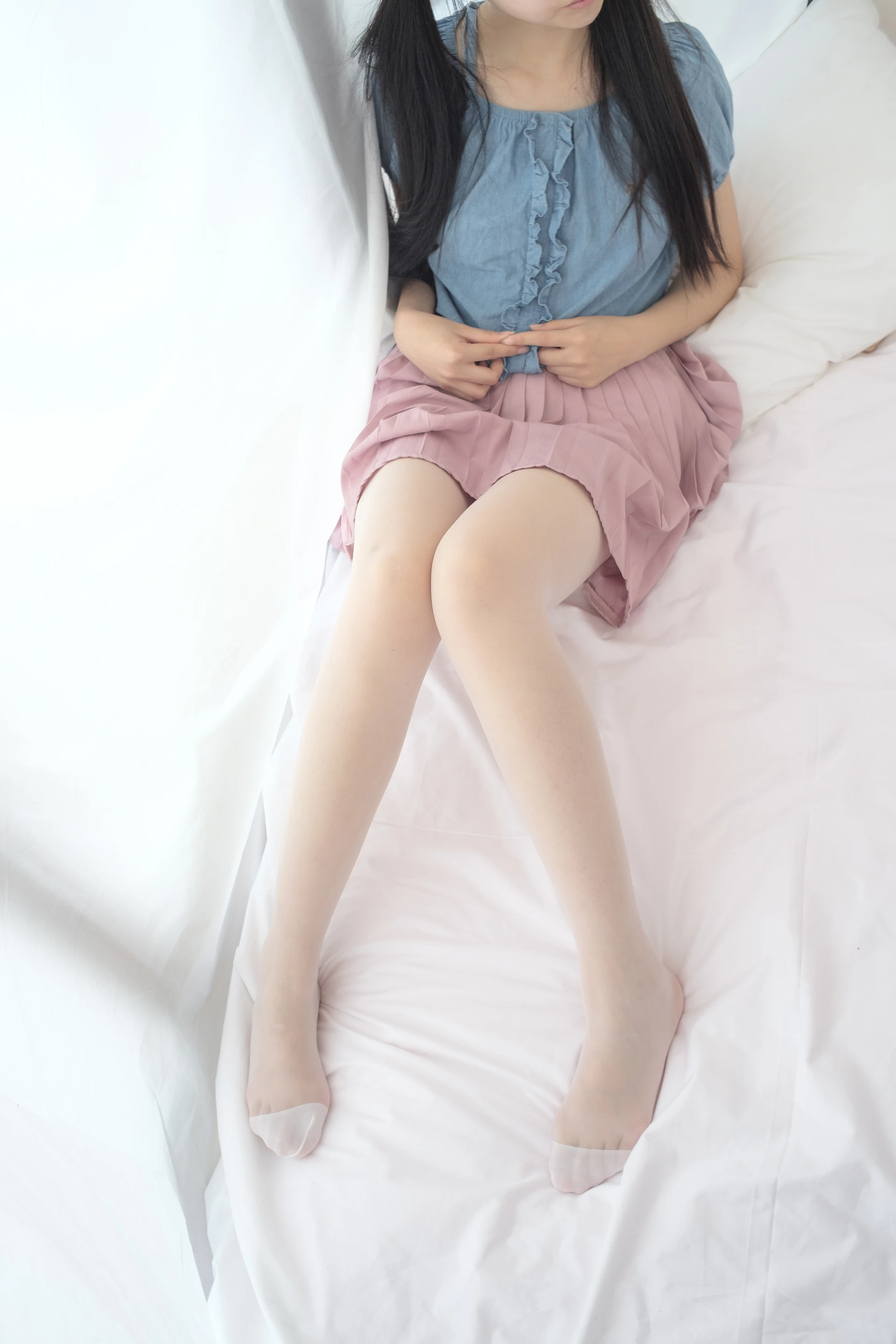 森萝财团 X-019 [107P1V-1.39G]可爱, 森萝财团, 白丝, 美腿, 美足