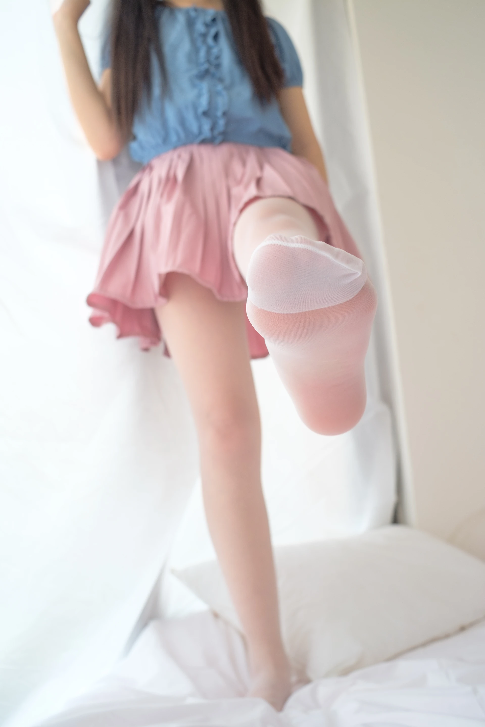 森萝财团 X-019 [107P1V-1.39G]可爱, 森萝财团, 白丝, 美腿, 美足