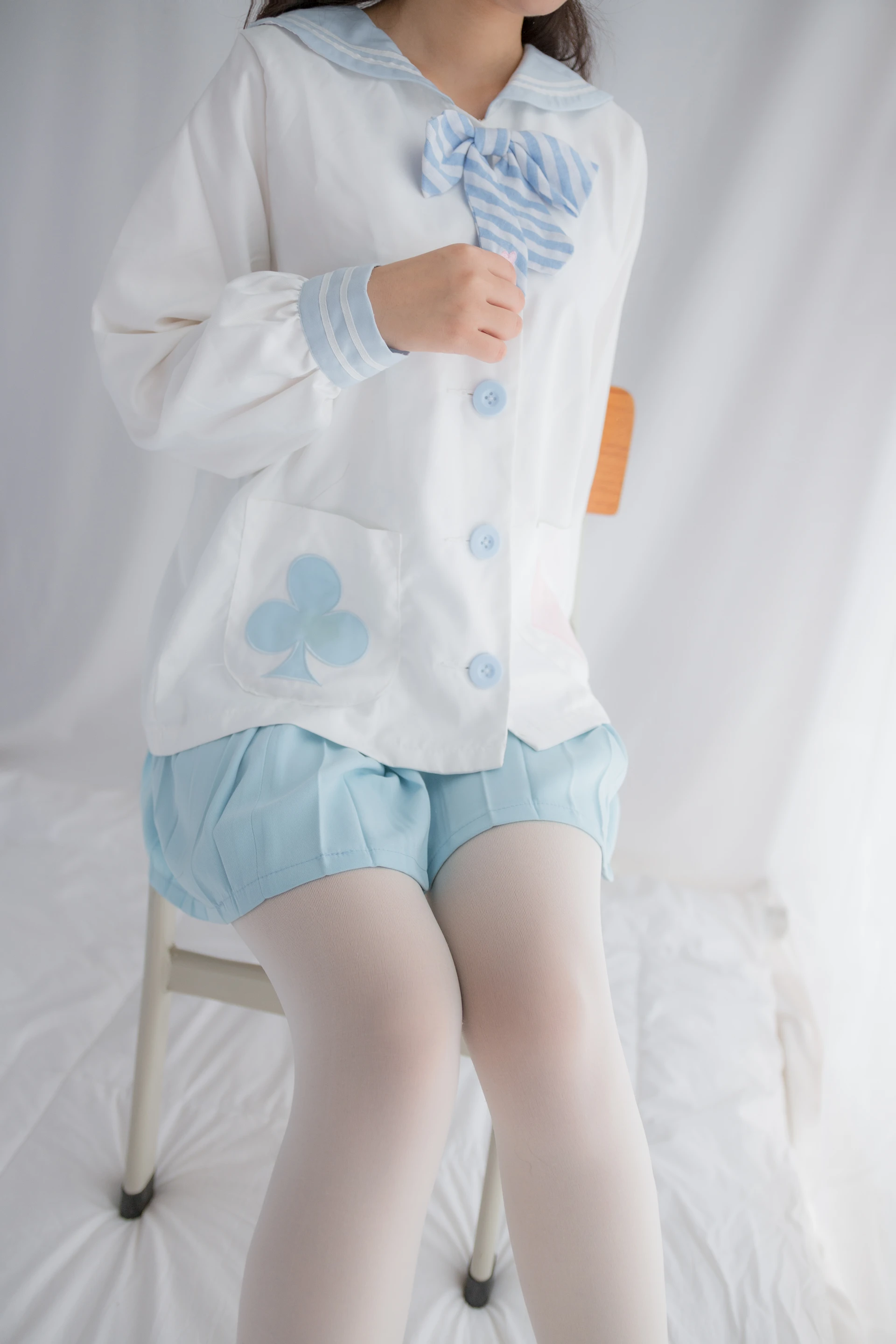 轻兰映画 VOL.001 [30P-182M]可爱, 白丝, 美腿, 轻兰映画