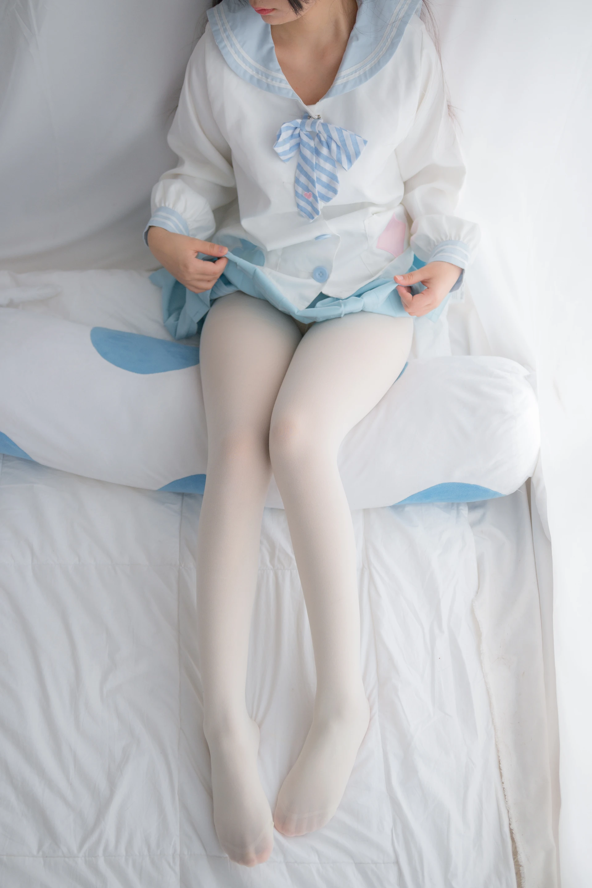 轻兰映画 VOL.001 [30P-182M]可爱, 白丝, 美腿, 轻兰映画