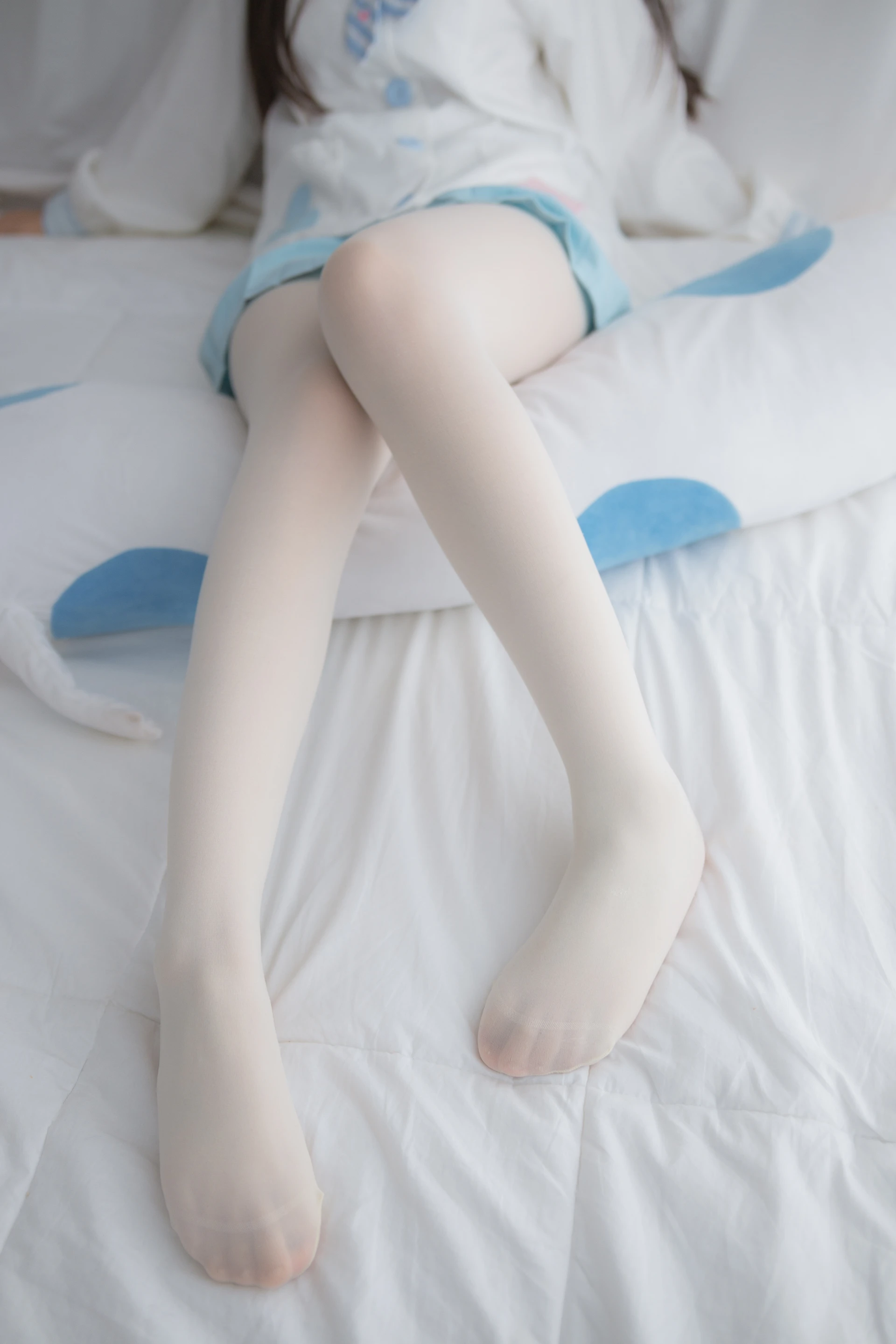 轻兰映画 VOL.001 [30P-182M]可爱, 白丝, 美腿, 轻兰映画