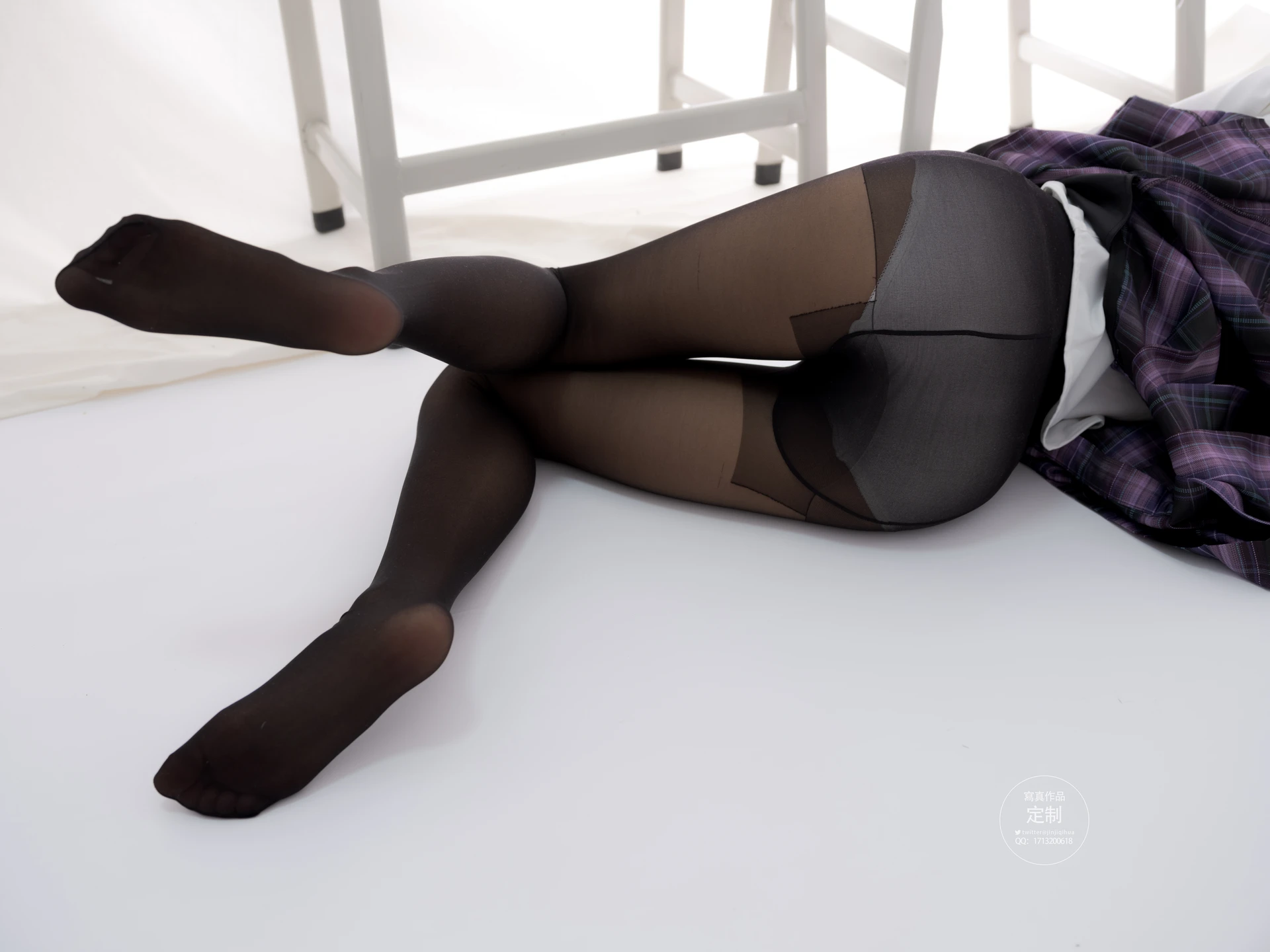 紧急企划 VOL.015 [94P1V-4.4G] 一只喵喵梓JK, JK制服, 一只喵喵梓, 制服, 紧急企划, 美腿, 美足, 黑丝