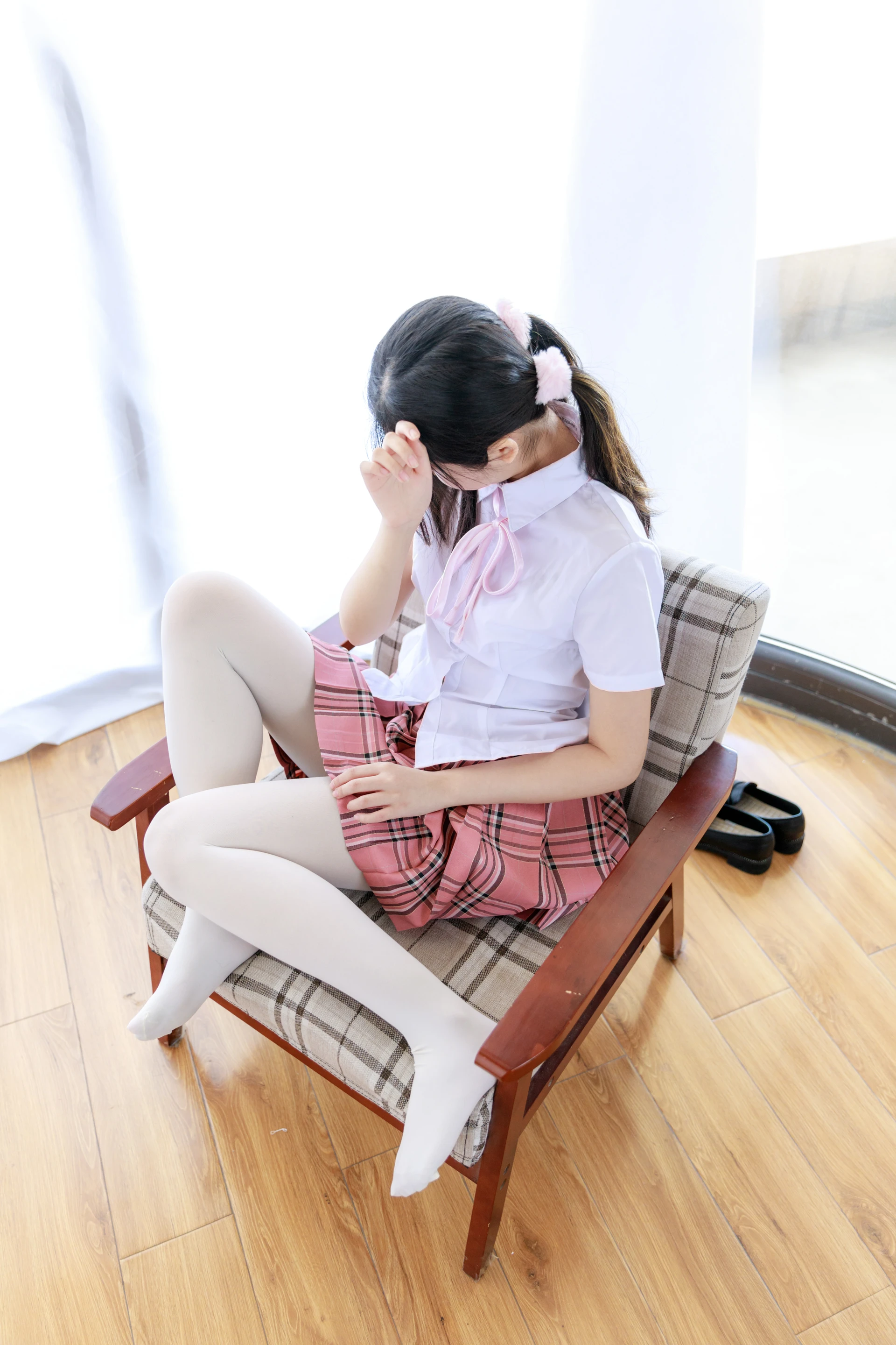 喵写真 R15-006 [98P1V-1.1G]可爱, 喵写真, 学生装, 白丝, 美腿