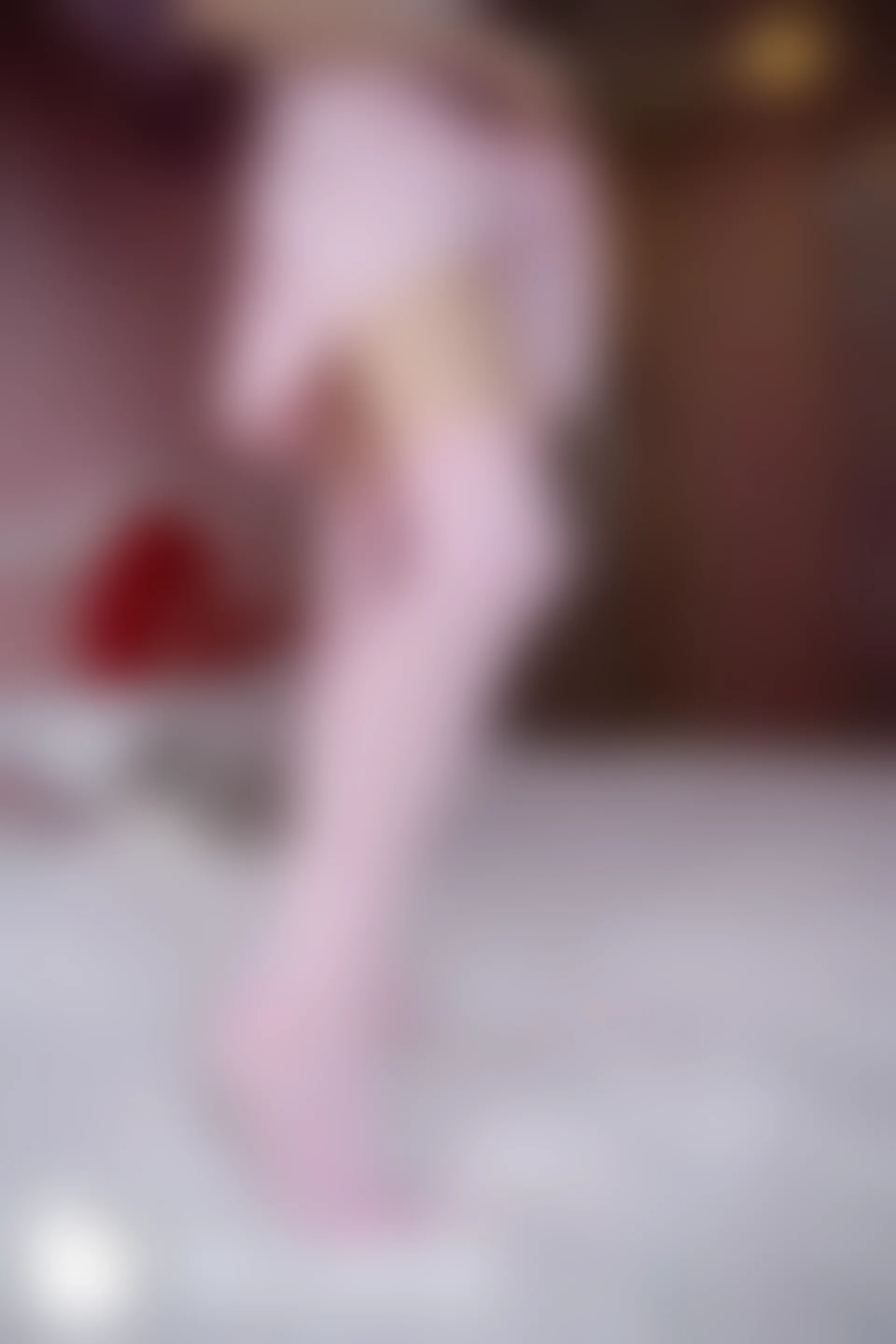 D60.004 兔玩映画 粉色条纹袜 [40P-76MB]