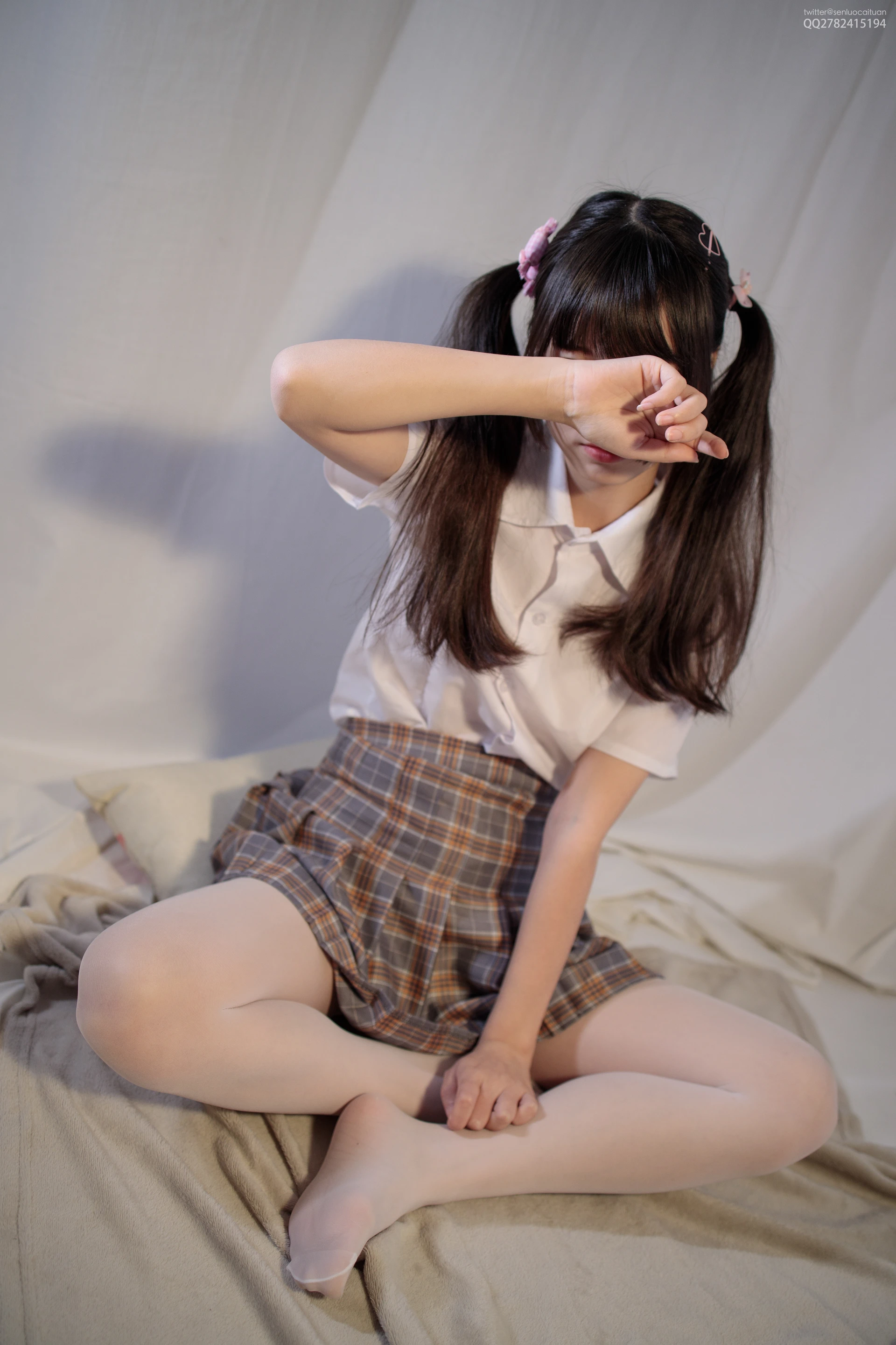 JKFUN-039 白丝网鞋合辑 2-2 默陌 [48P1V-1.51G]JKFUN, 可爱, 森萝财团, 白丝, 美腿, 默陌