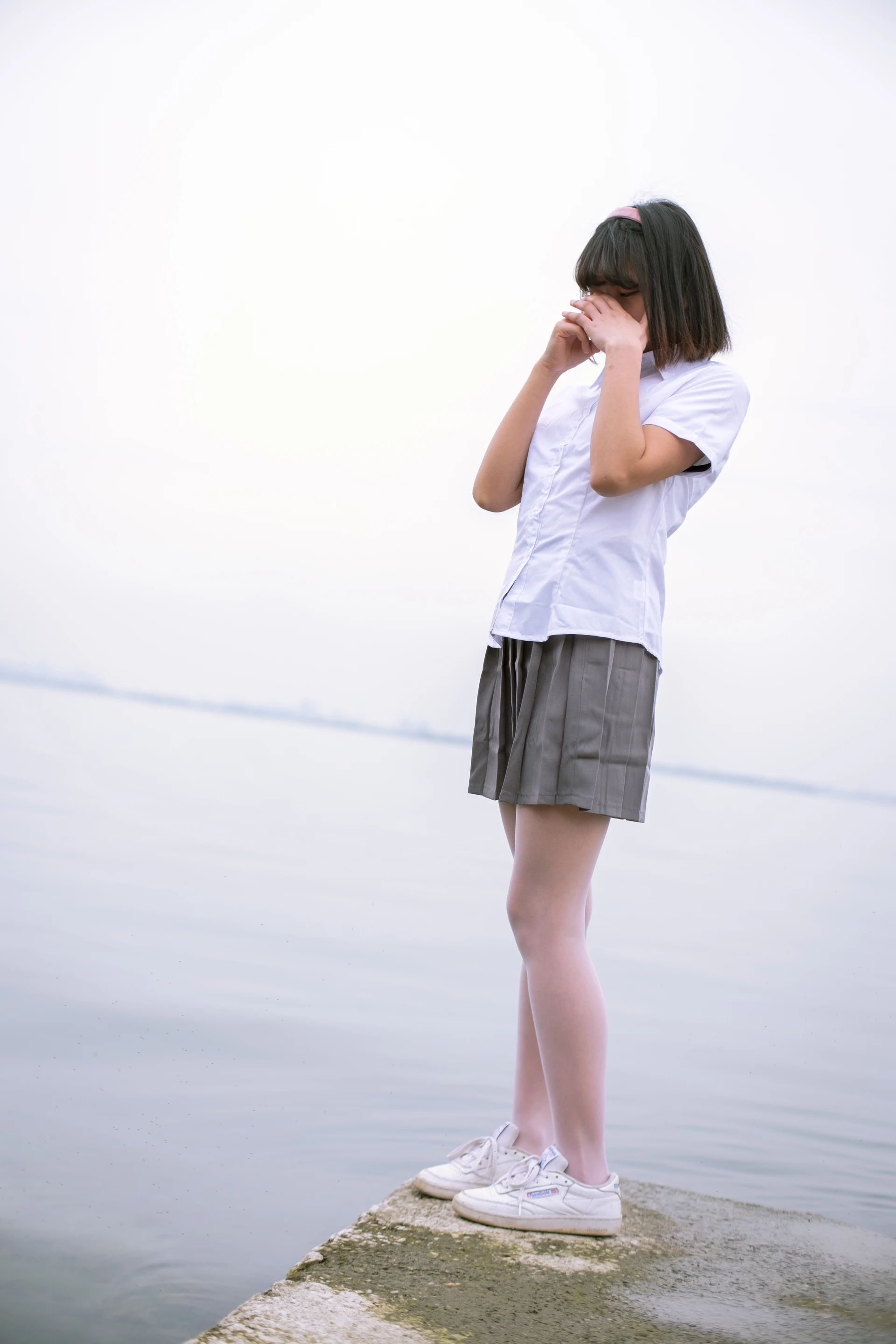 森萝财团 BETA-014 [85P-942M]学生装, 白丝, 美腿