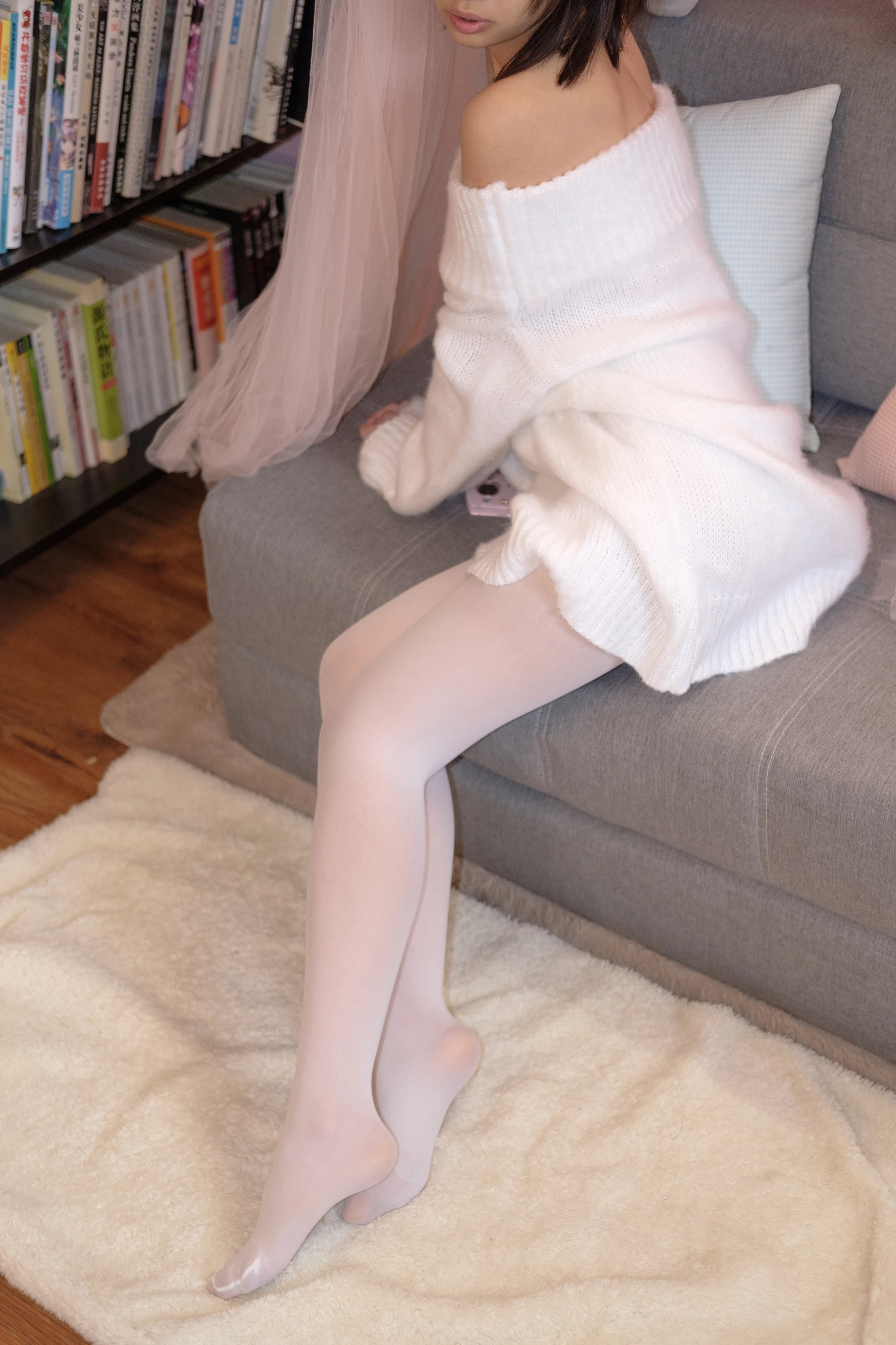 森萝财团 X-012-BETA [110P1V-1.82G]可爱, 森萝财团, 白丝, 美腿, 美足