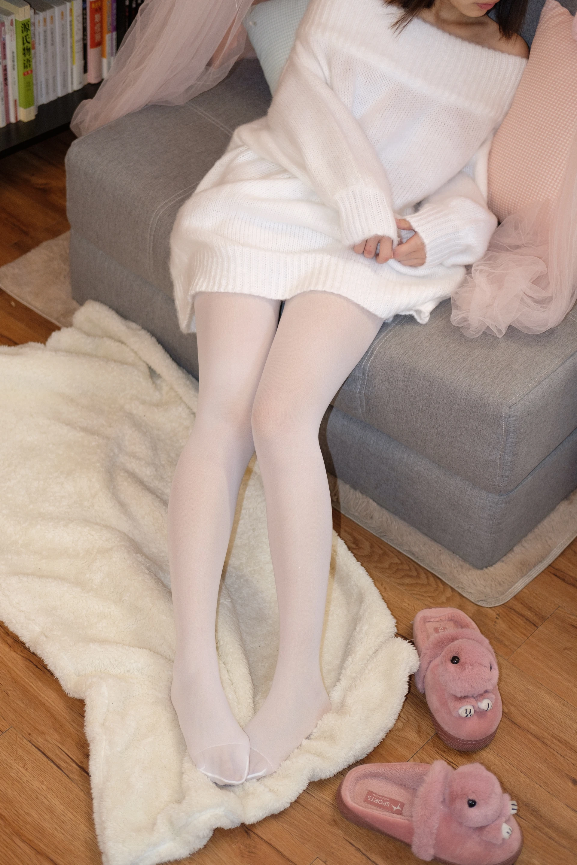 森萝财团 X-012-BETA [110P1V-1.82G]可爱, 森萝财团, 白丝, 美腿, 美足