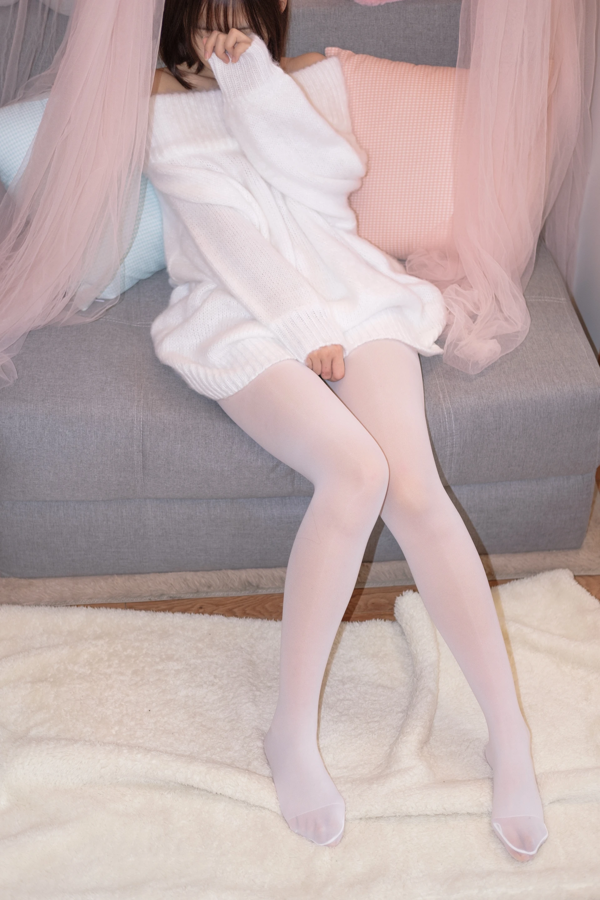 森萝财团 X-012-BETA [110P1V-1.82G]可爱, 森萝财团, 白丝, 美腿, 美足