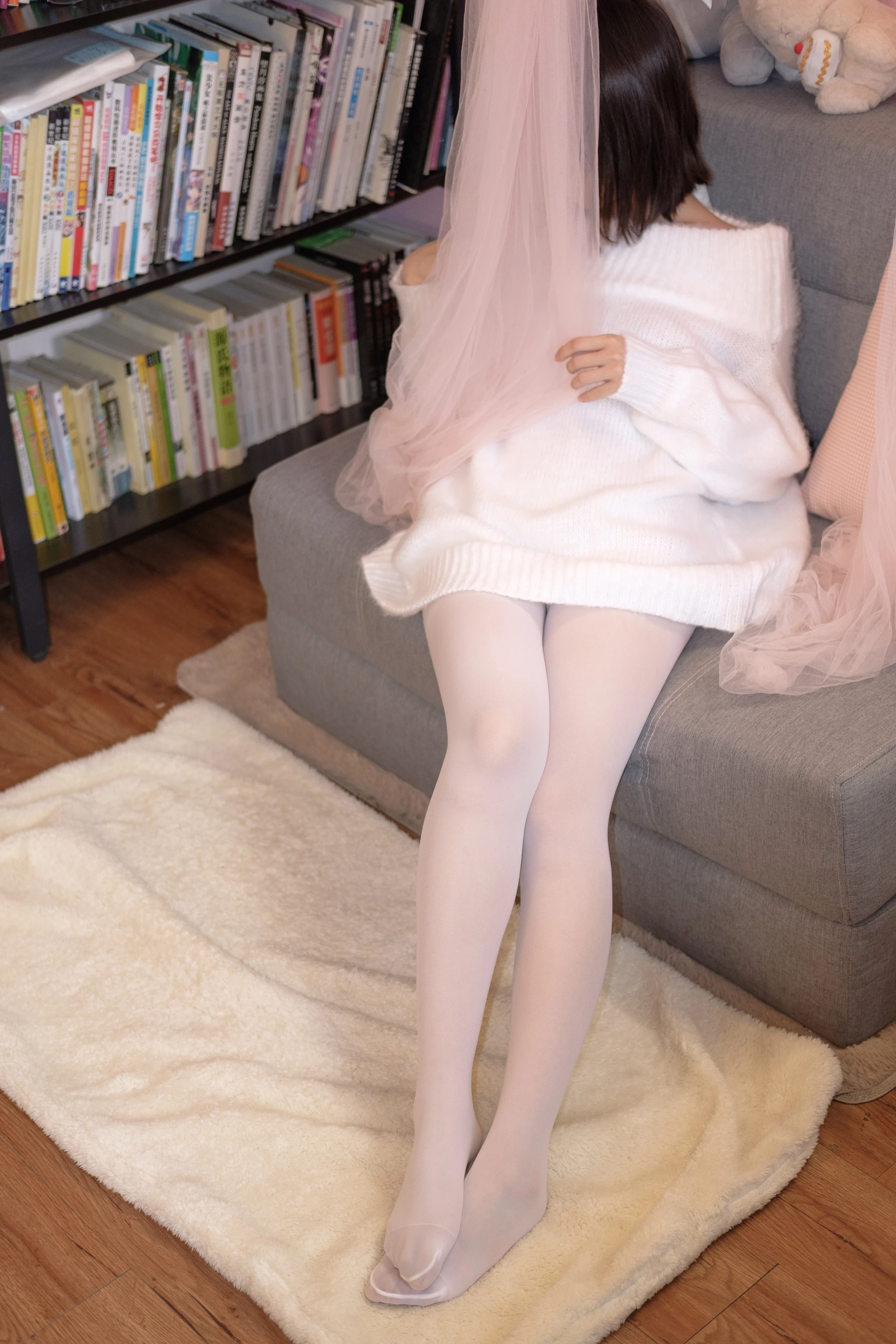 森萝财团 X-012-BETA [110P1V-1.82G]可爱, 森萝财团, 白丝, 美腿, 美足